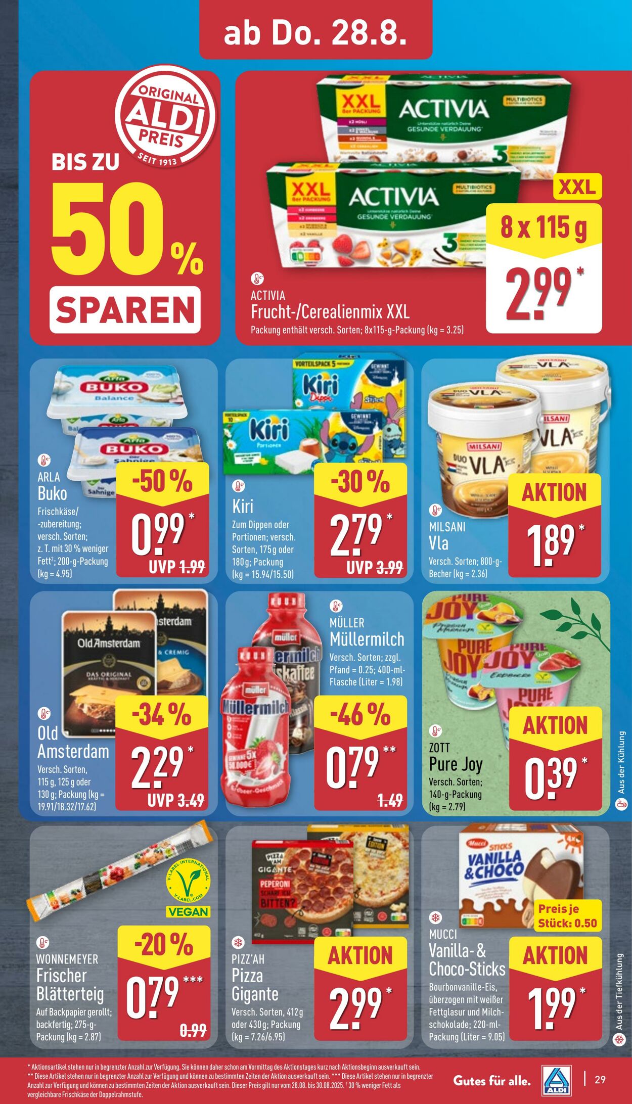 Prospekt Aldi-Nord 25.08.2025 - 30.08.2025