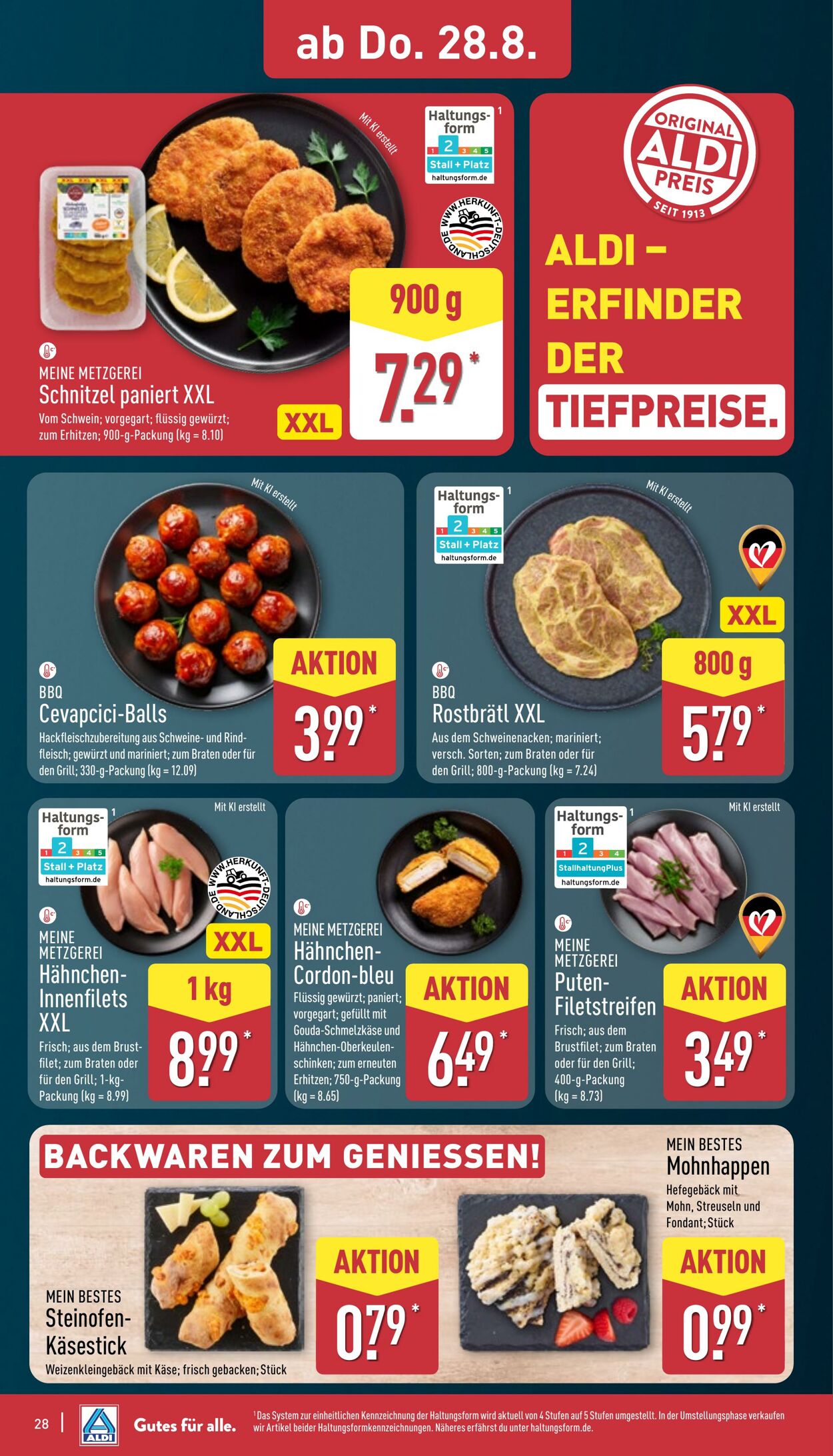 Prospekt Aldi-Nord 25.08.2025 - 30.08.2025