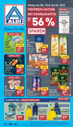 Prospekt Aldi-Nord 25.08.2025 - 30.08.2025