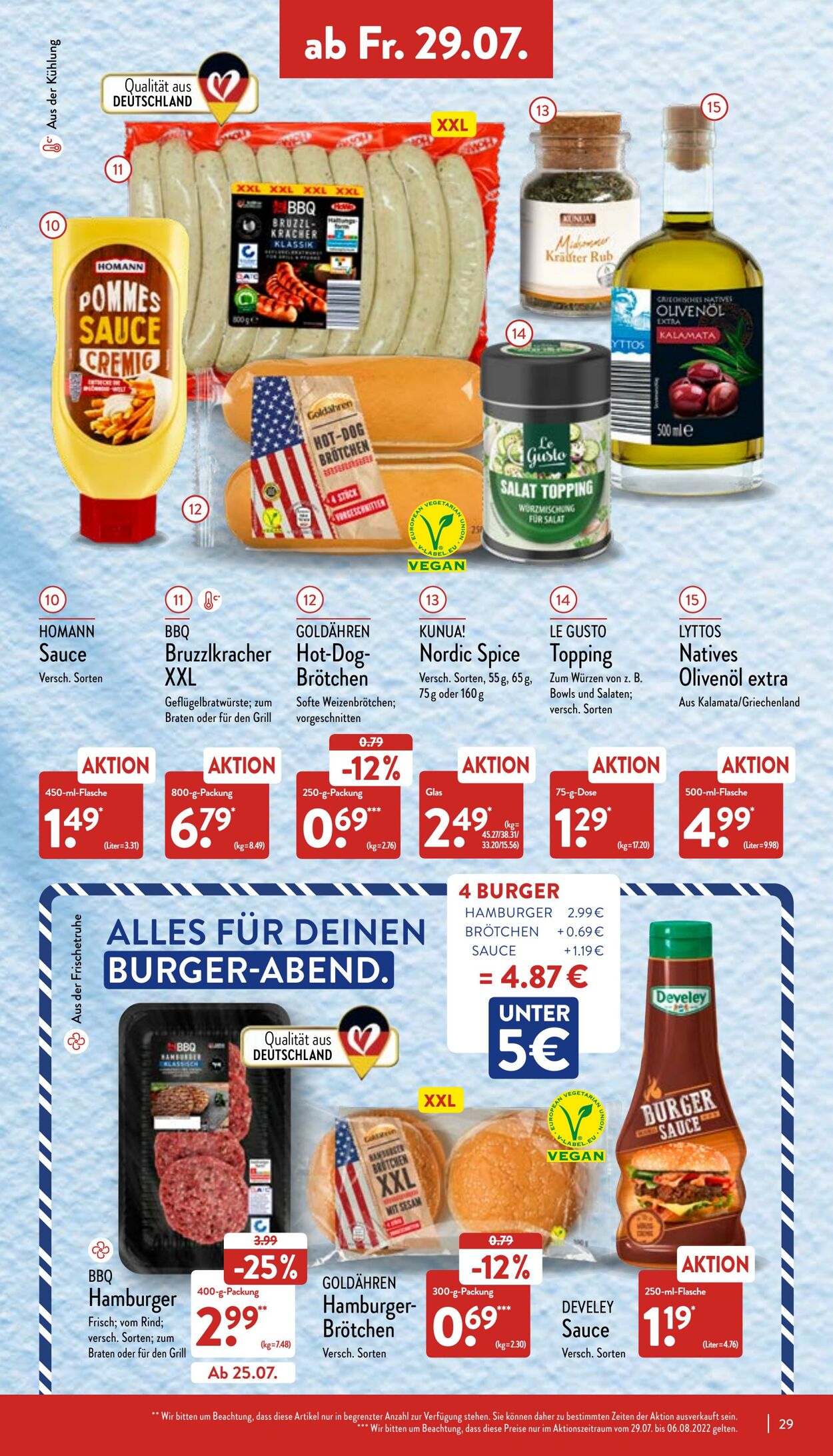 Prospekt Aldi-Nord 25.07.2022 - 30.07.2022