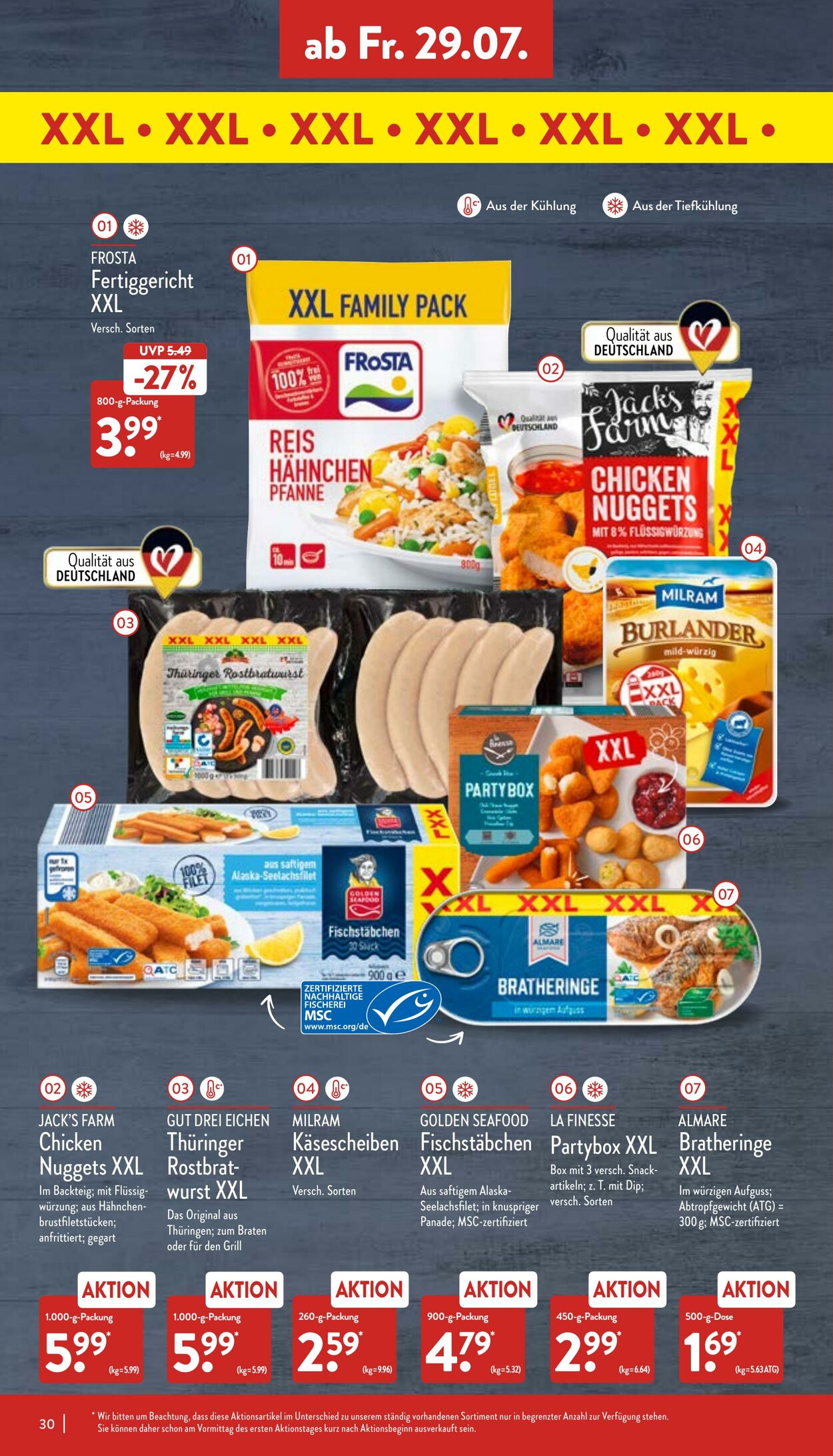 Prospekt Aldi-Nord 25.07.2022 - 30.07.2022