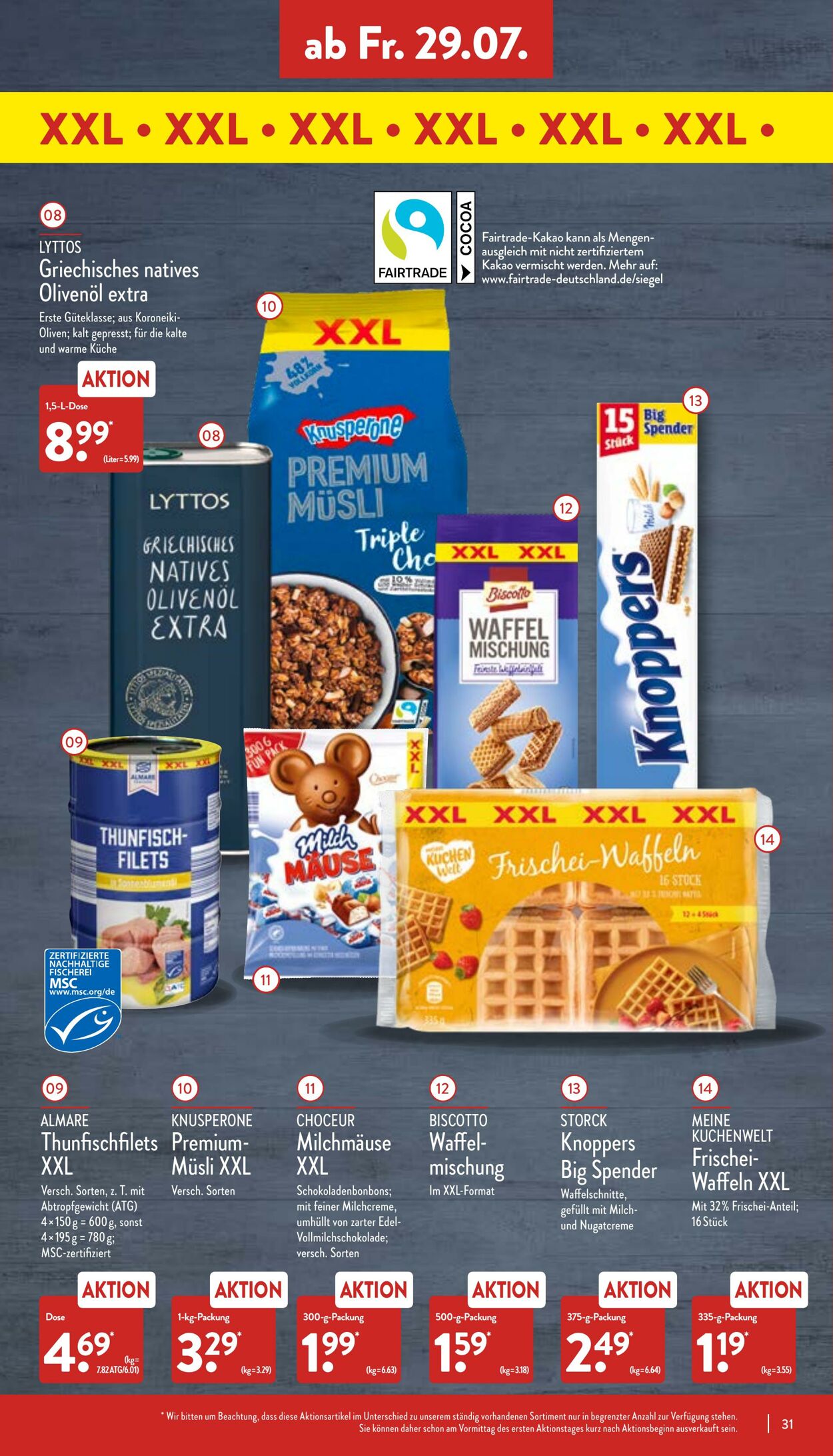 Prospekt Aldi-Nord 25.07.2022 - 30.07.2022