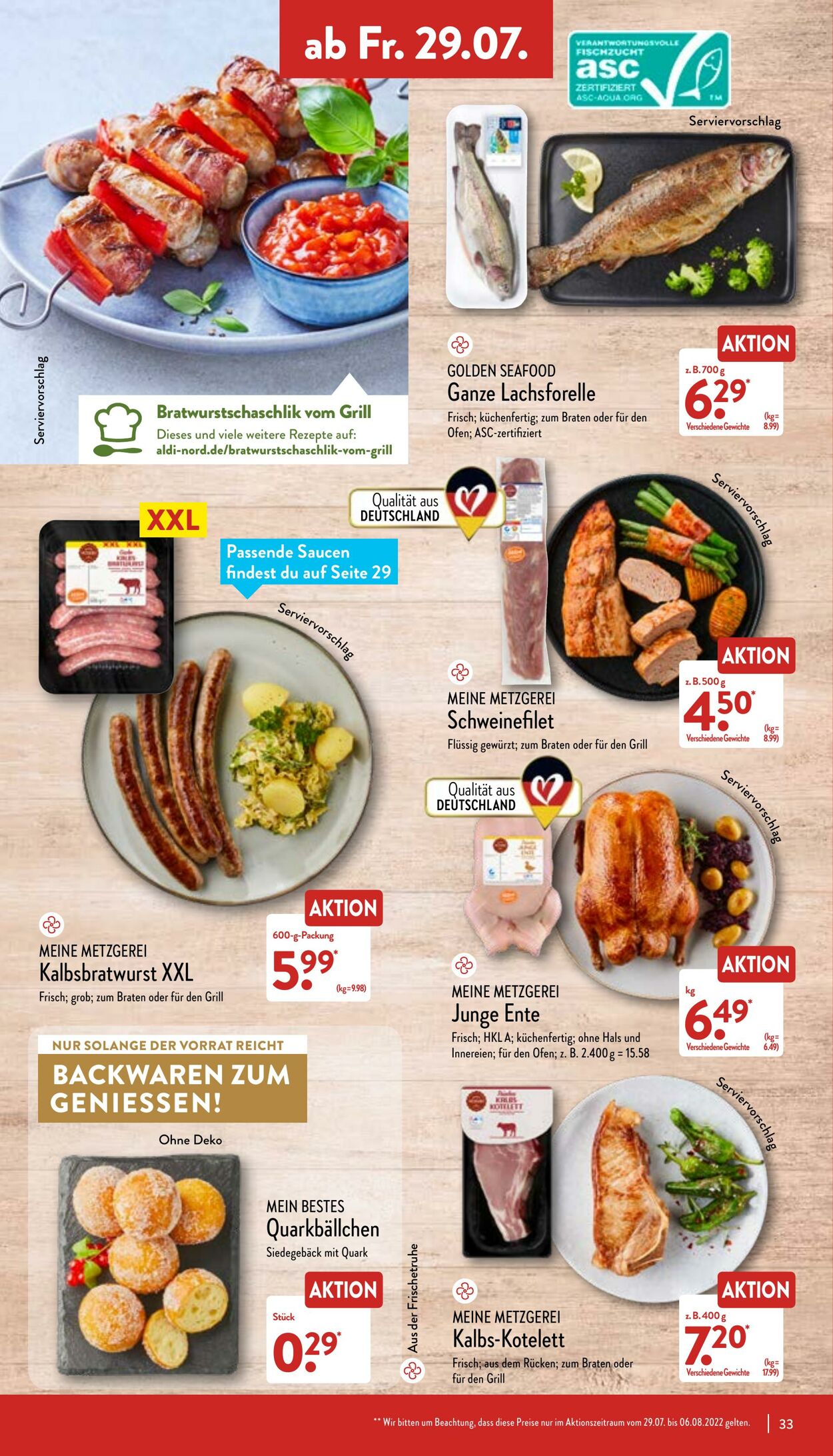 Prospekt Aldi-Nord 25.07.2022 - 30.07.2022