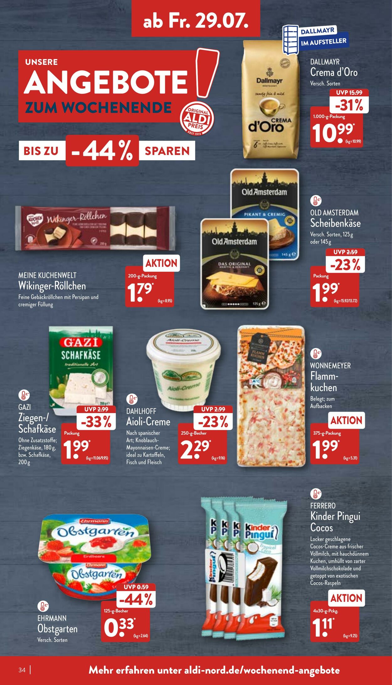 Prospekt Aldi-Nord 25.07.2022 - 30.07.2022