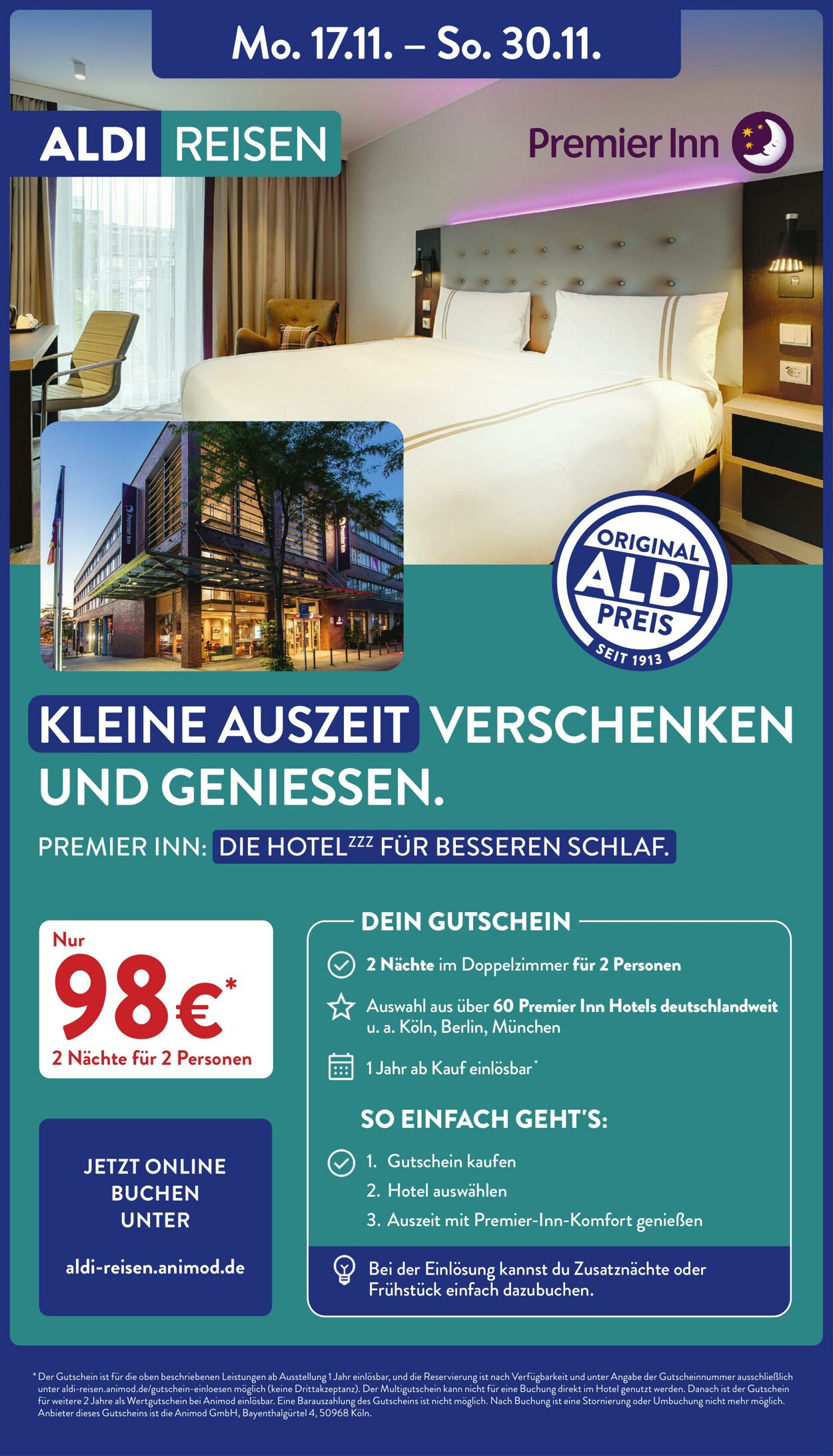 Prospekt Aldi-Nord 17.11.2025 - 22.11.2025
