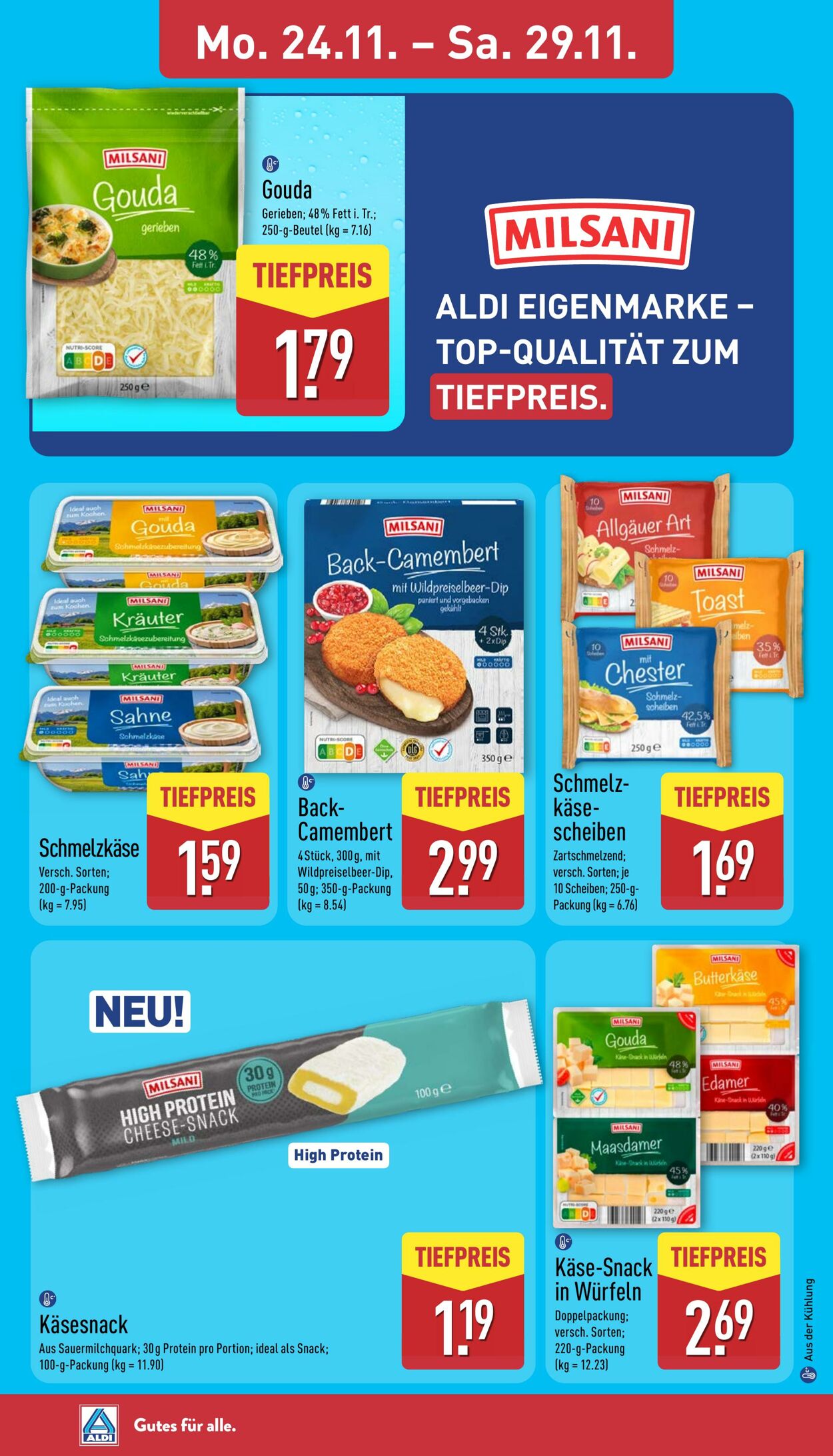 Prospekt Aldi-Nord 17.11.2025 - 22.11.2025
