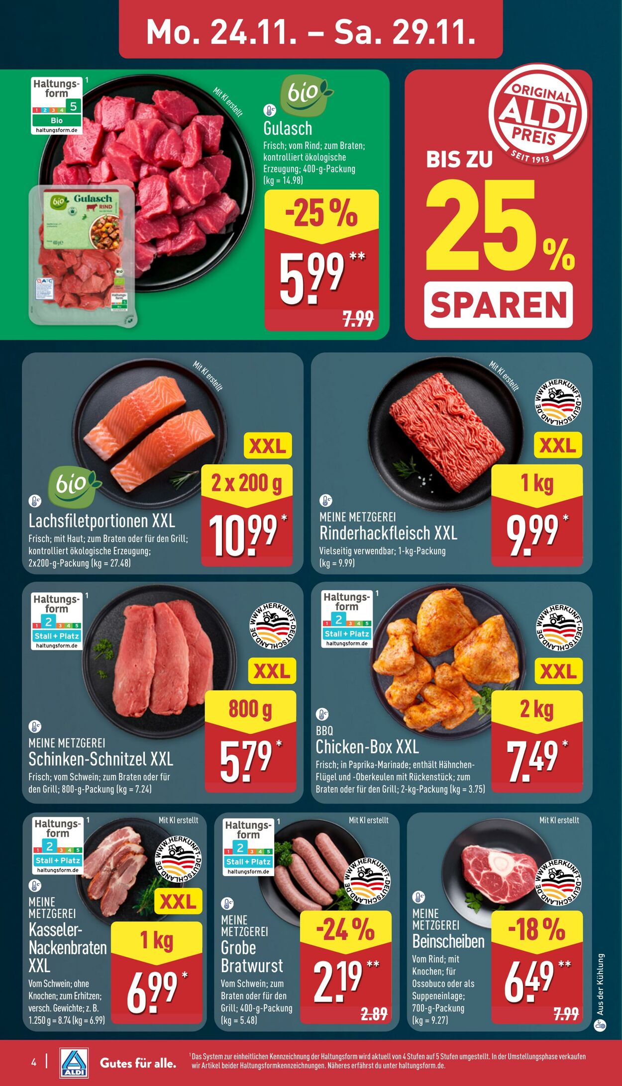 Prospekt Aldi-Nord 17.11.2025 - 22.11.2025