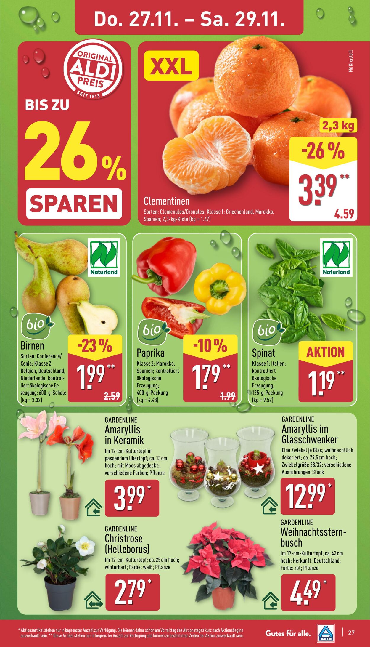 Prospekt Aldi-Nord 17.11.2025 - 22.11.2025