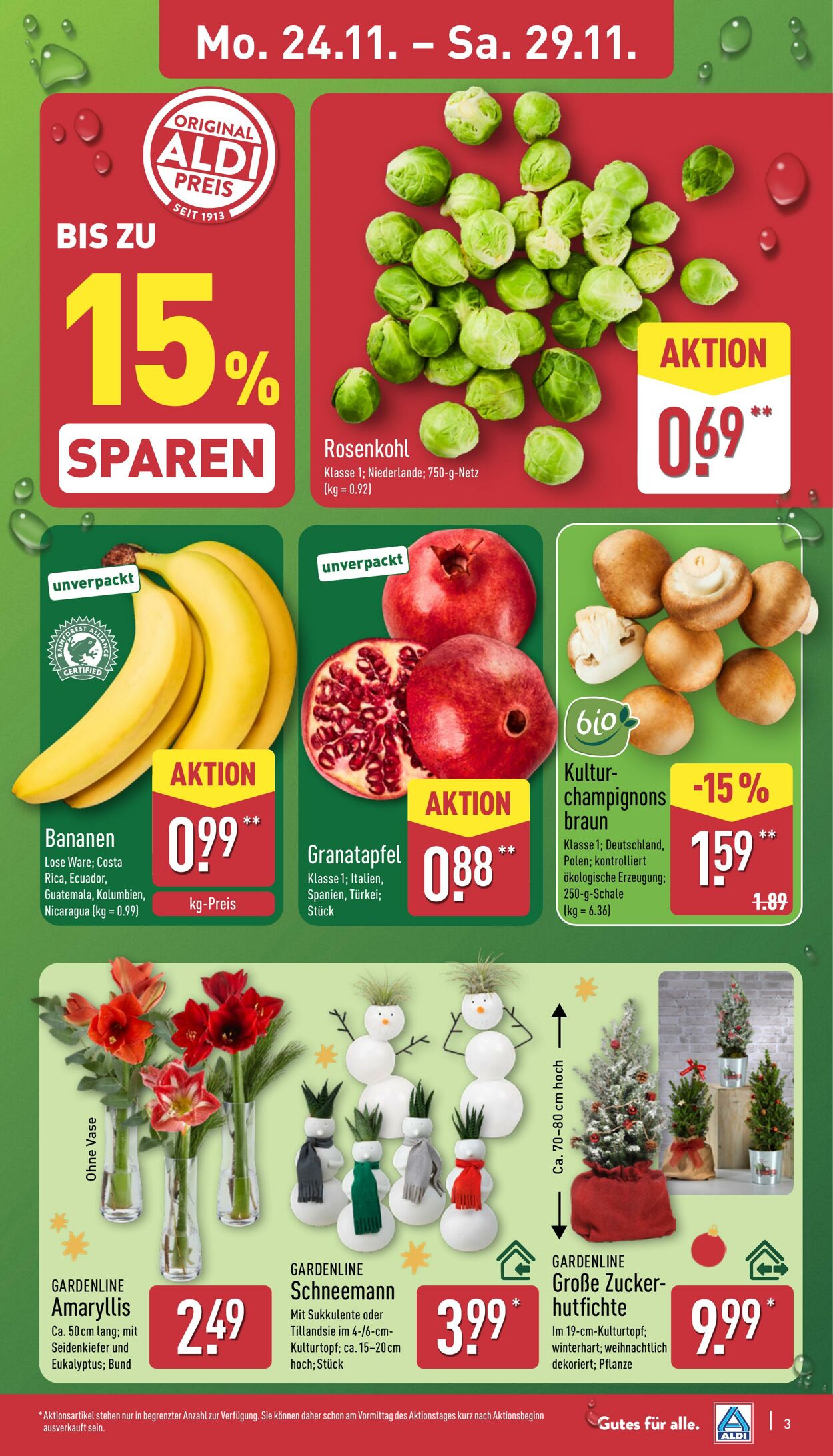 Prospekt Aldi-Nord 17.11.2025 - 22.11.2025