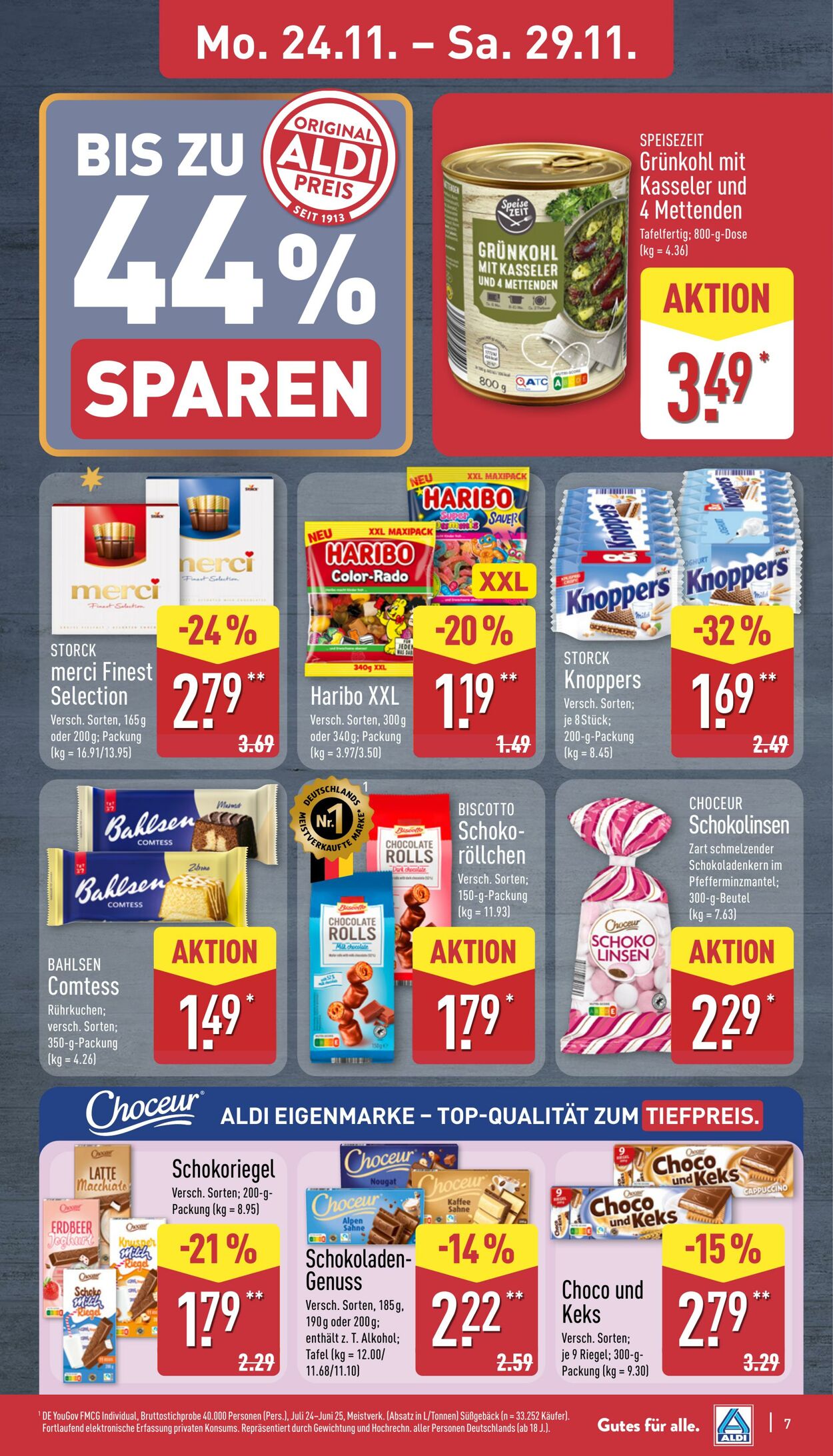Prospekt Aldi-Nord 17.11.2025 - 22.11.2025