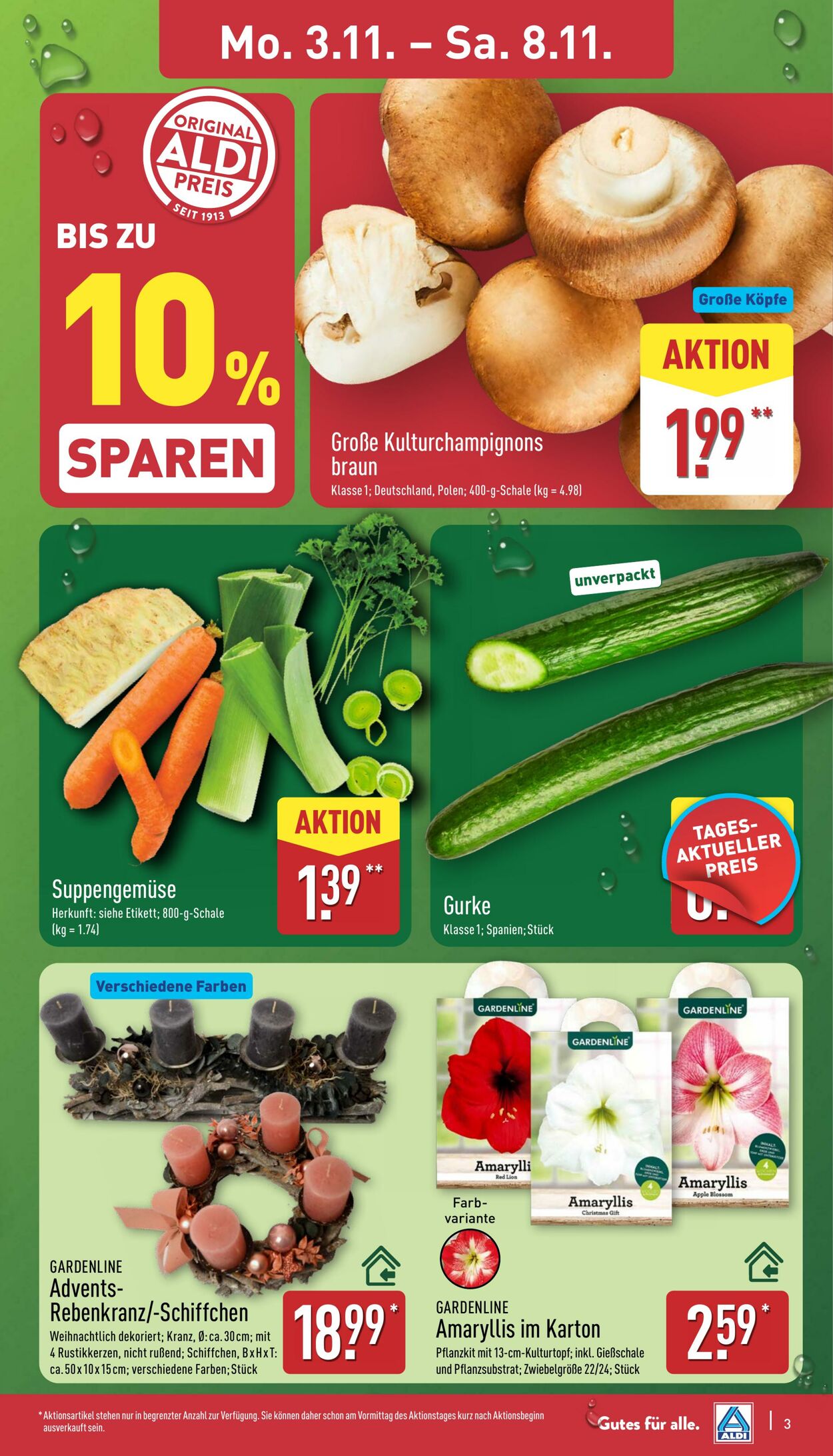 Prospekt Aldi-Nord 27.10.2025 - 01.11.2025