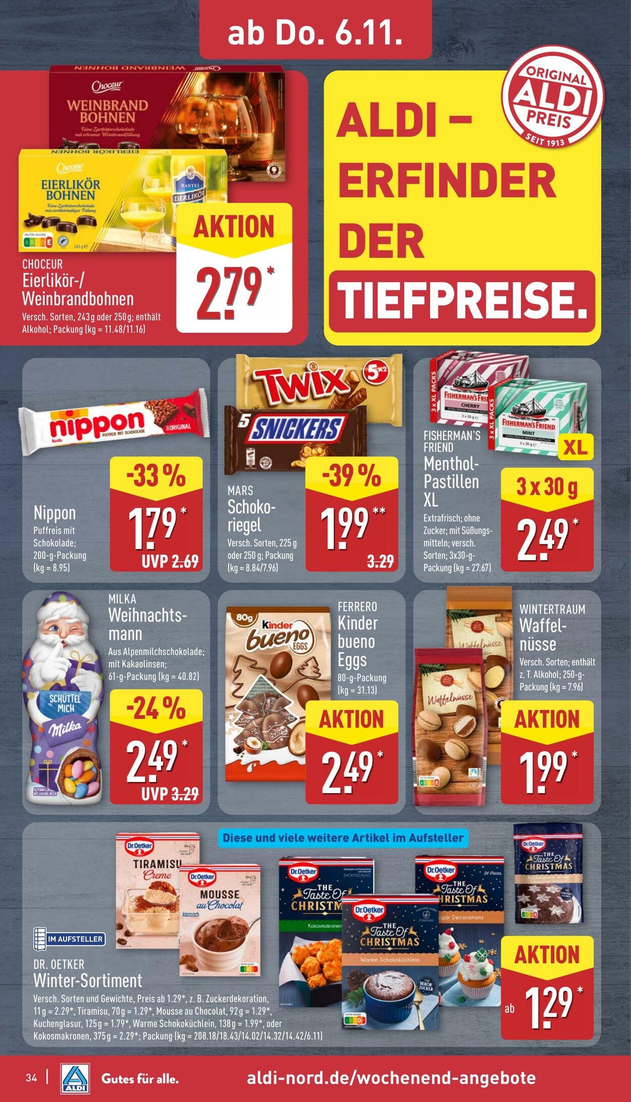 Prospekt Aldi-Nord 27.10.2025 - 01.11.2025