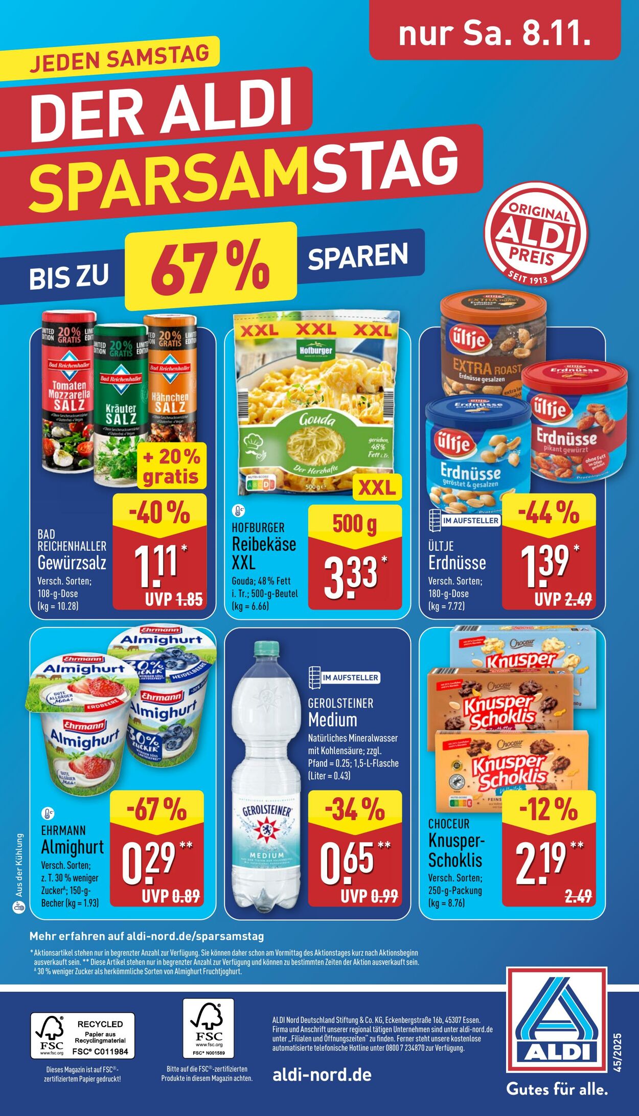 Prospekt Aldi-Nord 27.10.2025 - 01.11.2025