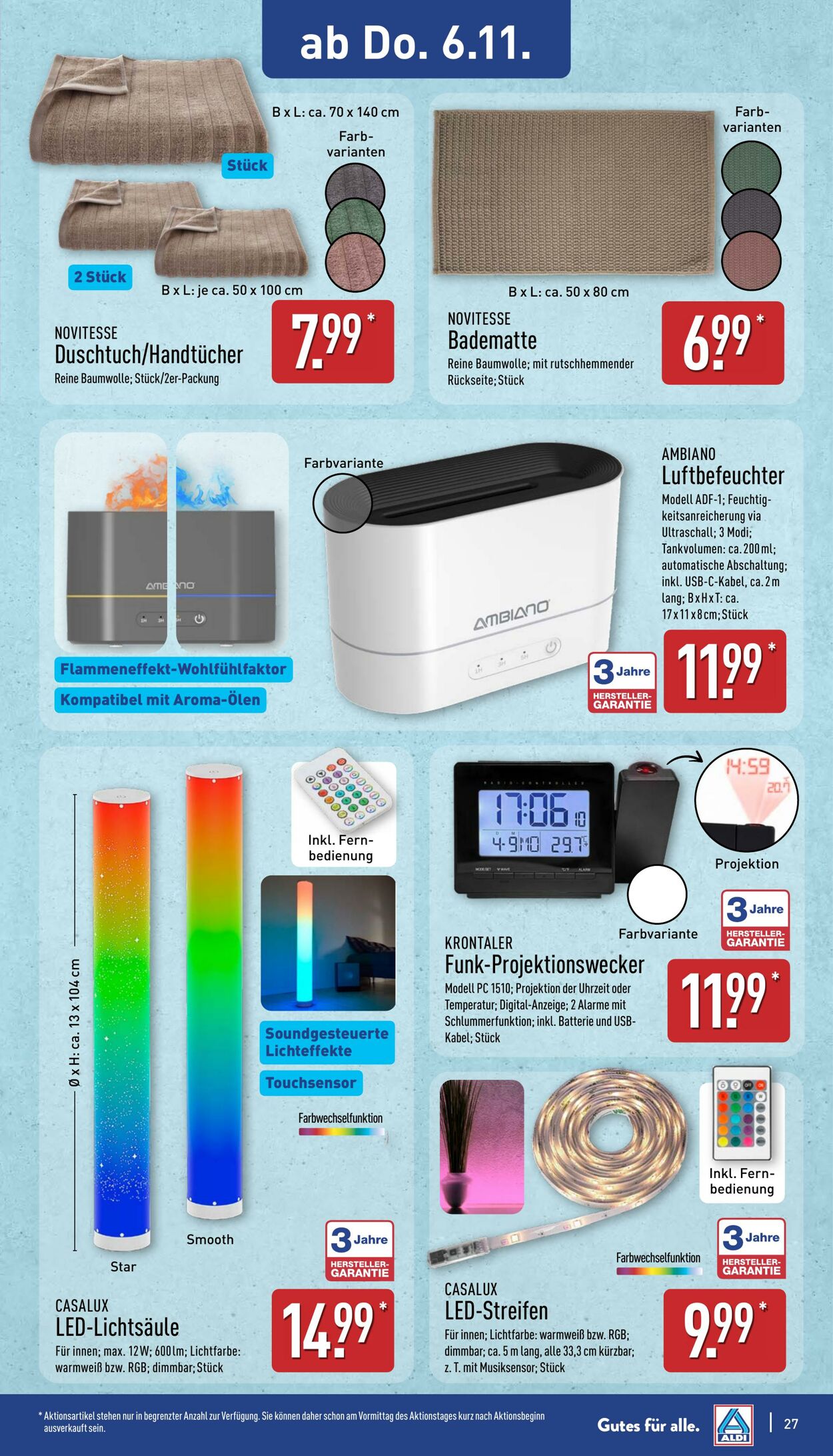 Prospekt Aldi-Nord 27.10.2025 - 01.11.2025