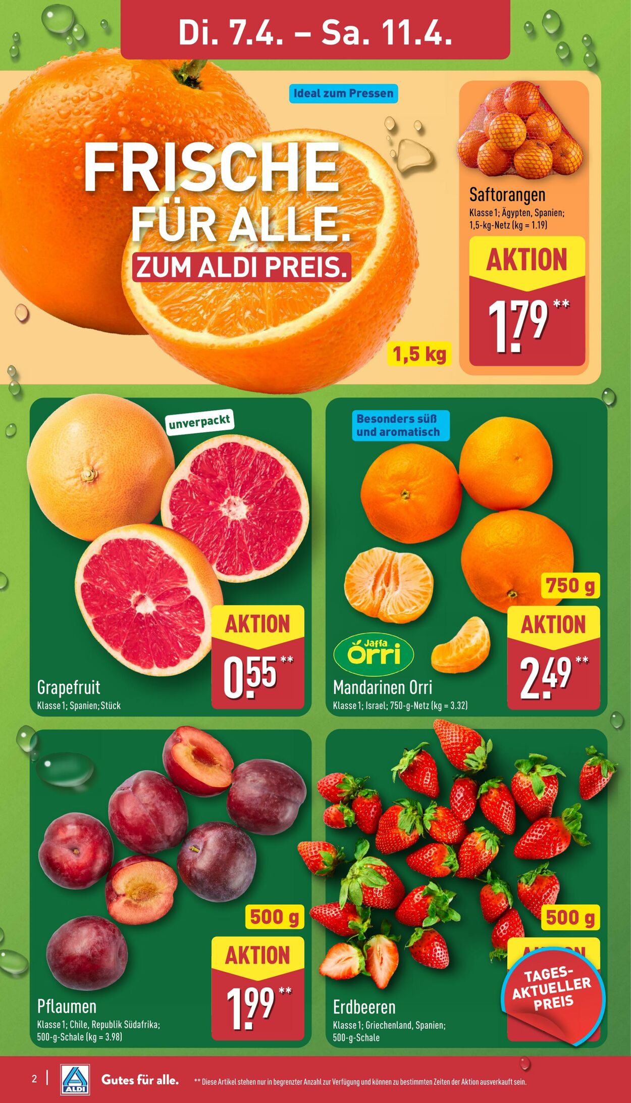 Prospekt Aldi-Nord 30.03.2026 - 04.04.2026