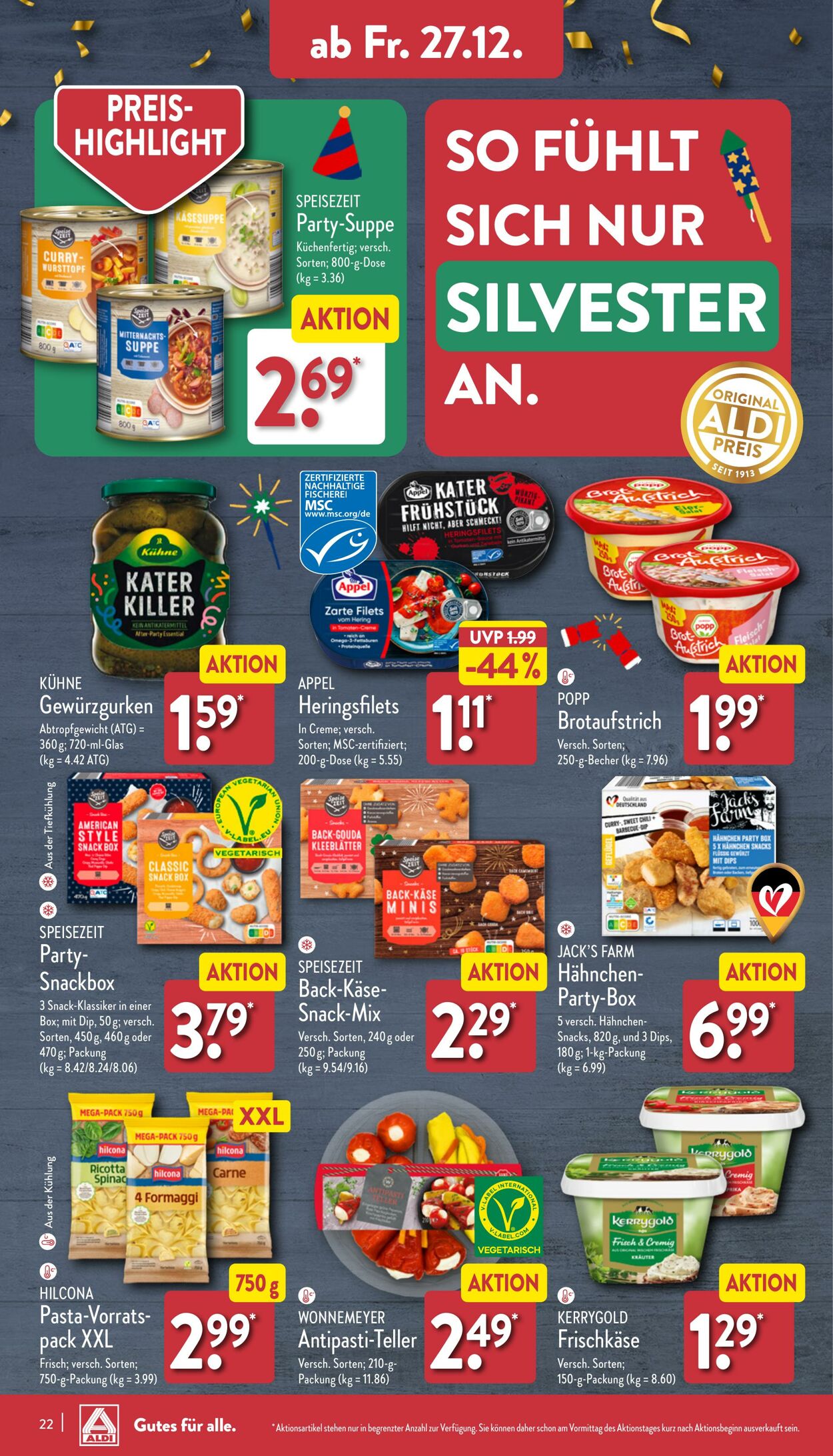 Prospekt Aldi-Nord 16.12.2024 - 21.12.2024