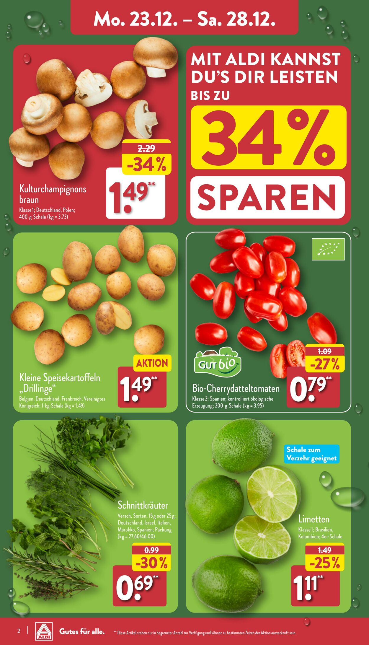 Prospekt Aldi-Nord 16.12.2024 - 21.12.2024