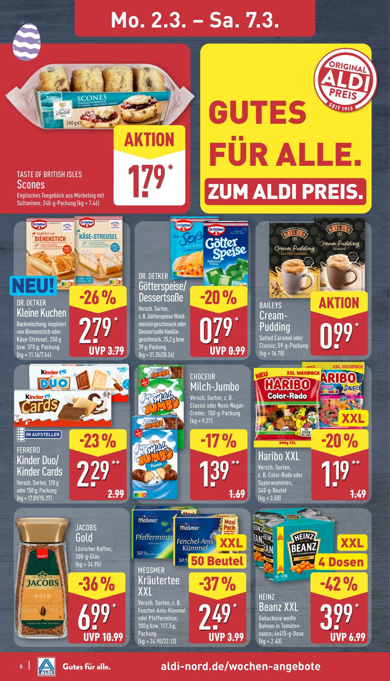 Prospekt Aldi-Nord 23.02.2026 - 28.02.2026