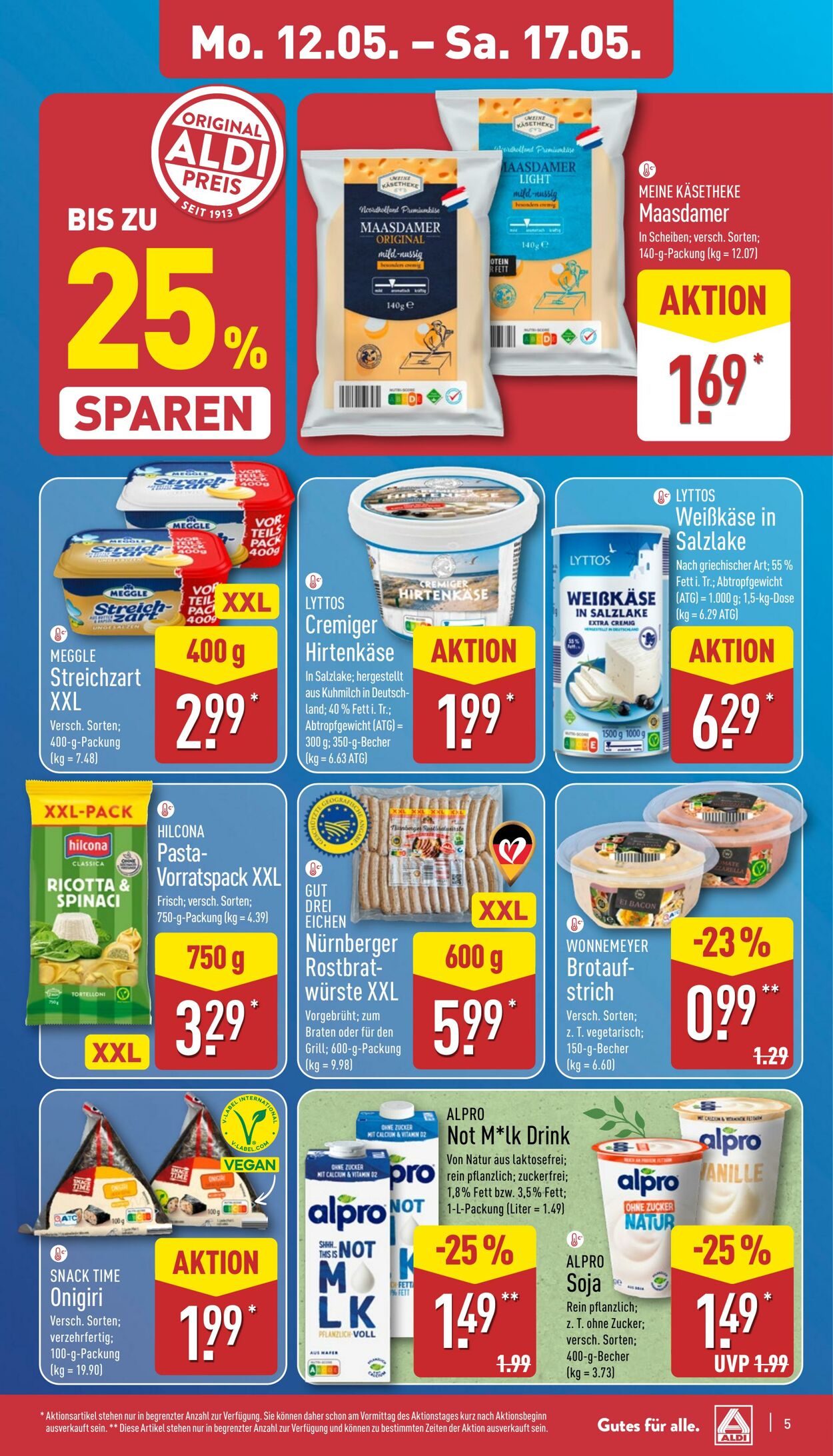 Prospekt Aldi-Nord 05.05.2025 - 10.05.2025
