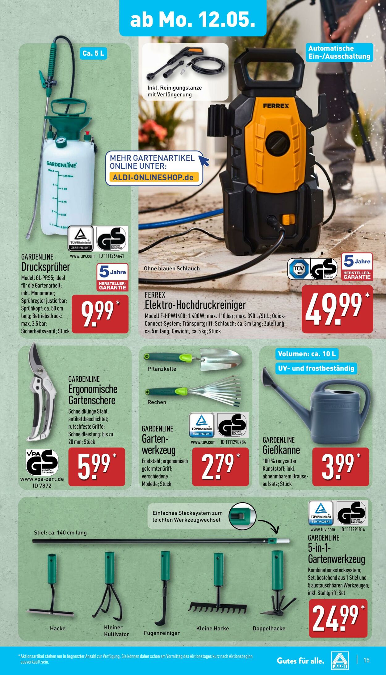 Prospekt Aldi-Nord 05.05.2025 - 10.05.2025