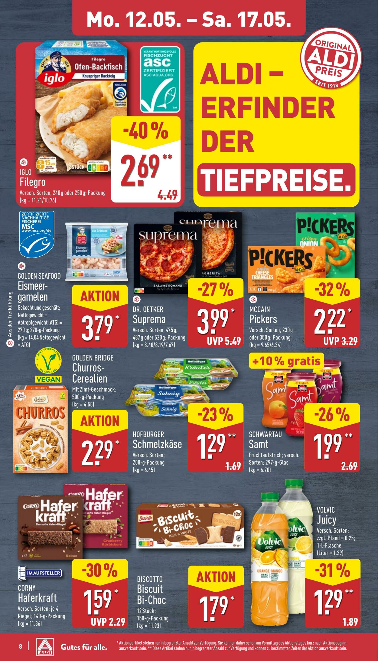 Prospekt Aldi-Nord 05.05.2025 - 10.05.2025