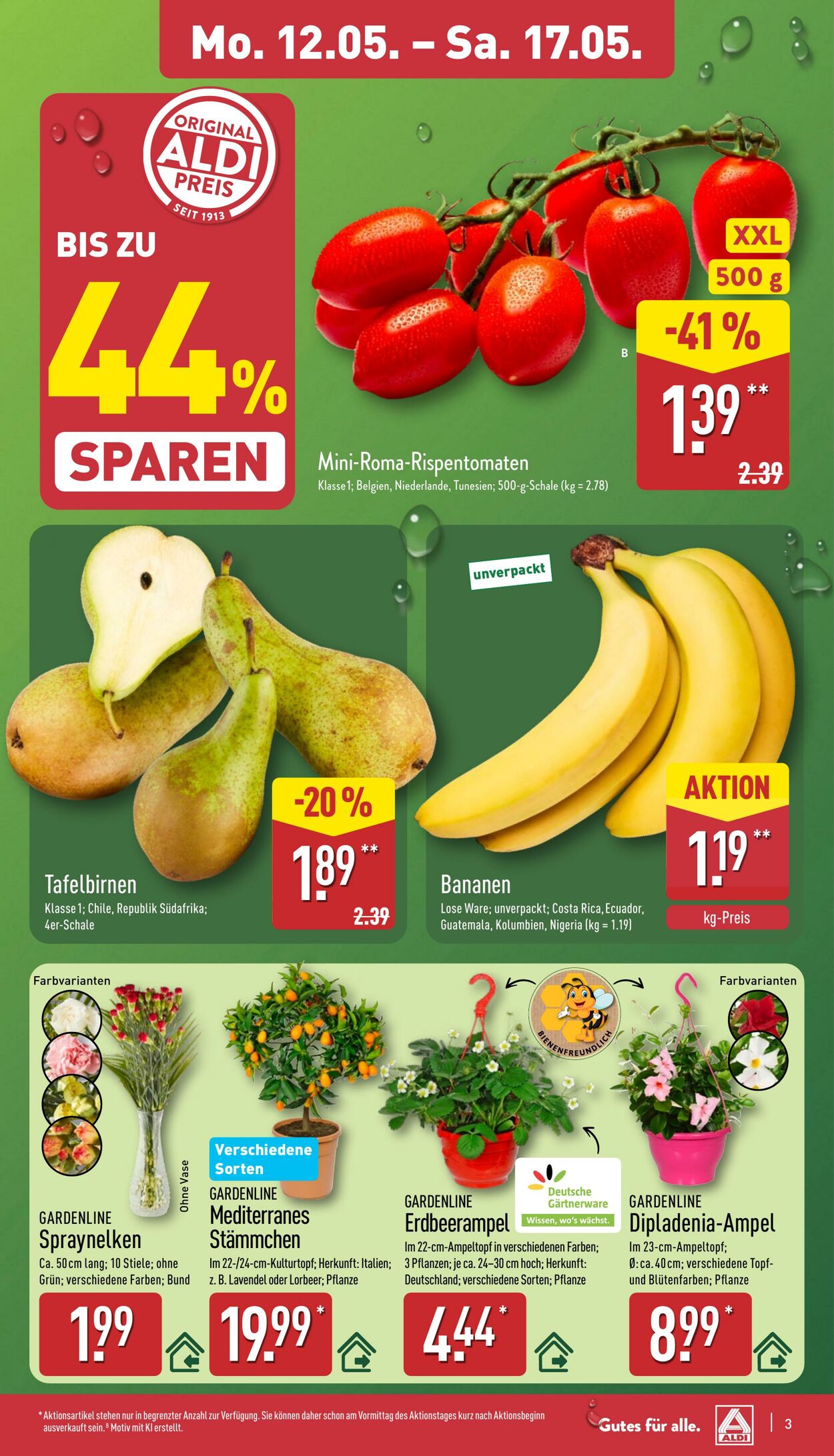 Prospekt Aldi-Nord 05.05.2025 - 10.05.2025
