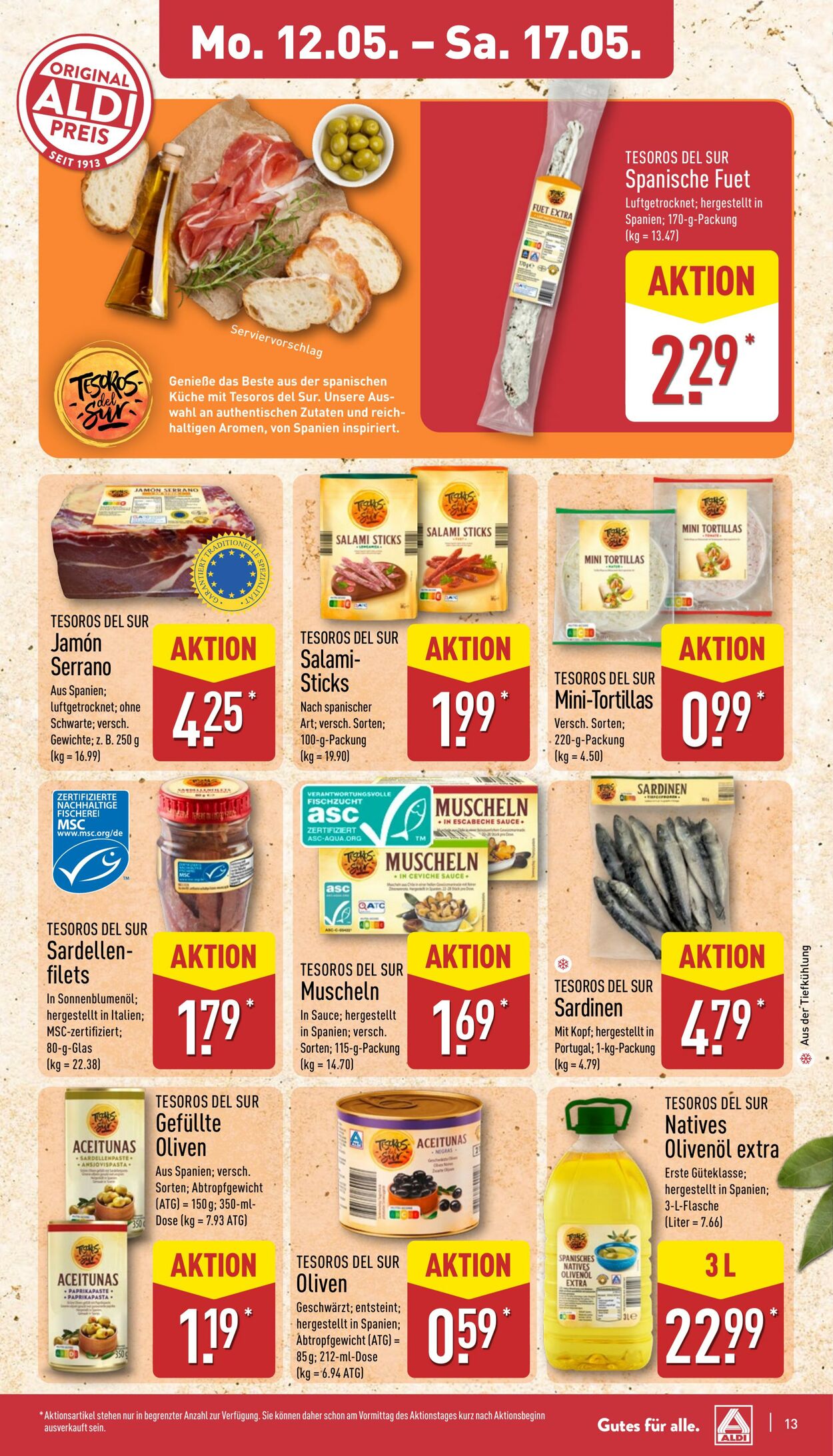 Prospekt Aldi-Nord 05.05.2025 - 10.05.2025