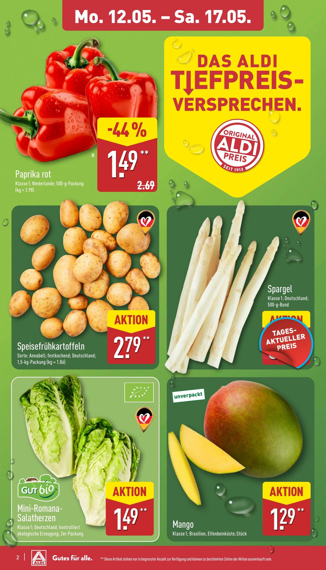 Prospekt Aldi-Nord 05.05.2025 - 10.05.2025