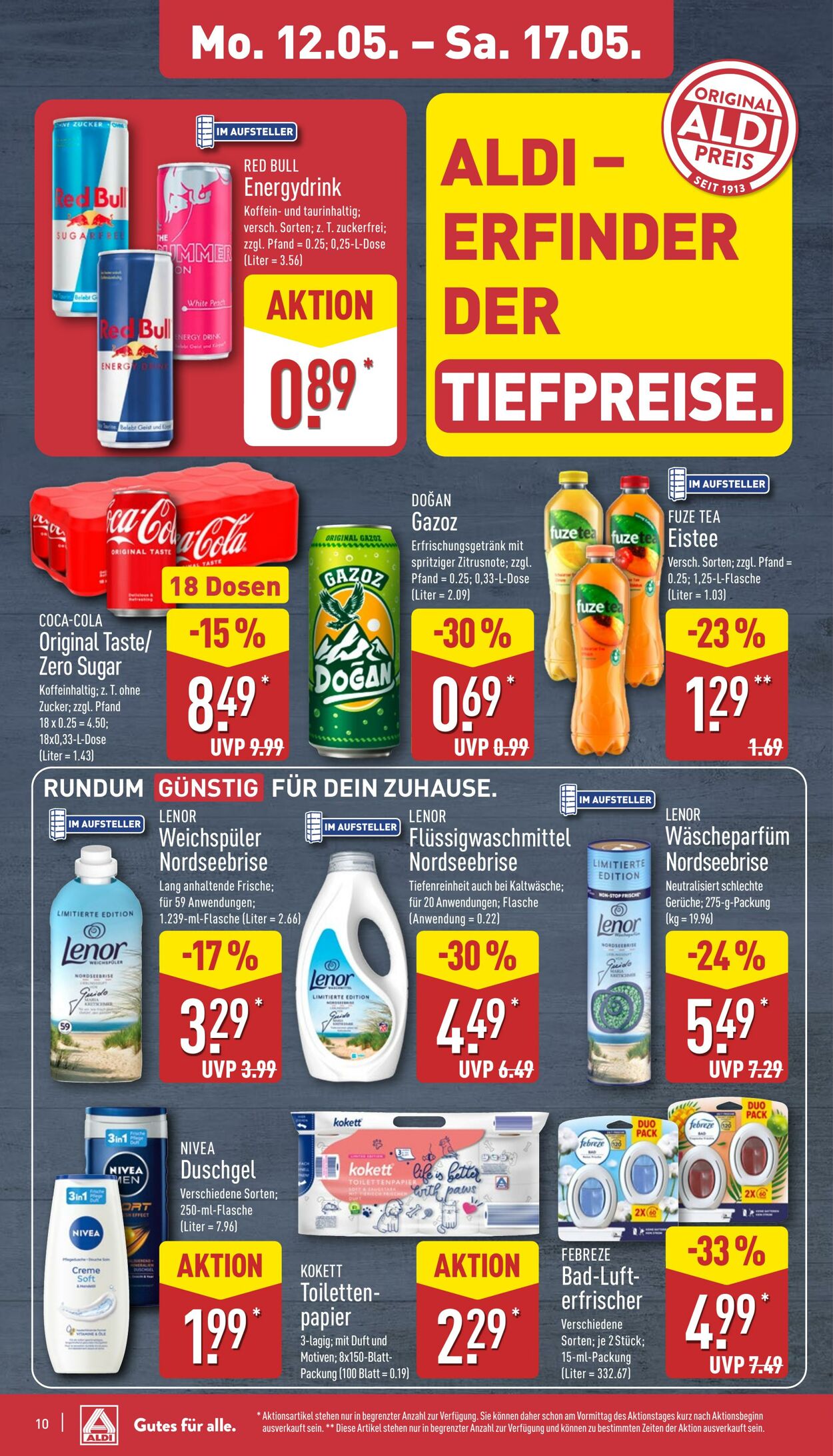 Prospekt Aldi-Nord 05.05.2025 - 10.05.2025