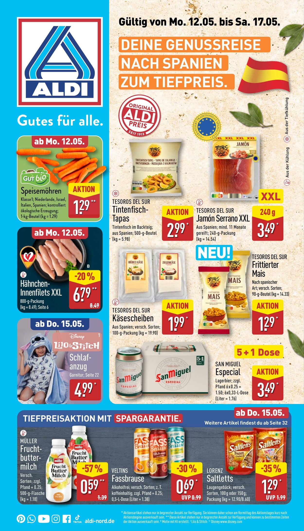 Prospekt Aldi-Nord 05.05.2025 - 10.05.2025