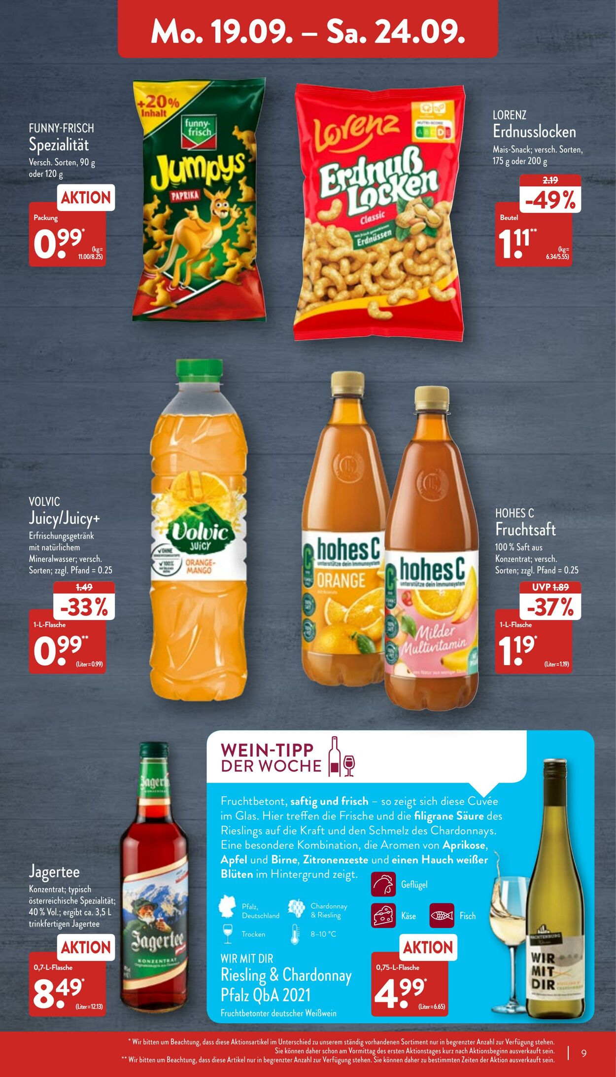 Prospekt Aldi-Nord 19.09.2022 - 24.09.2022