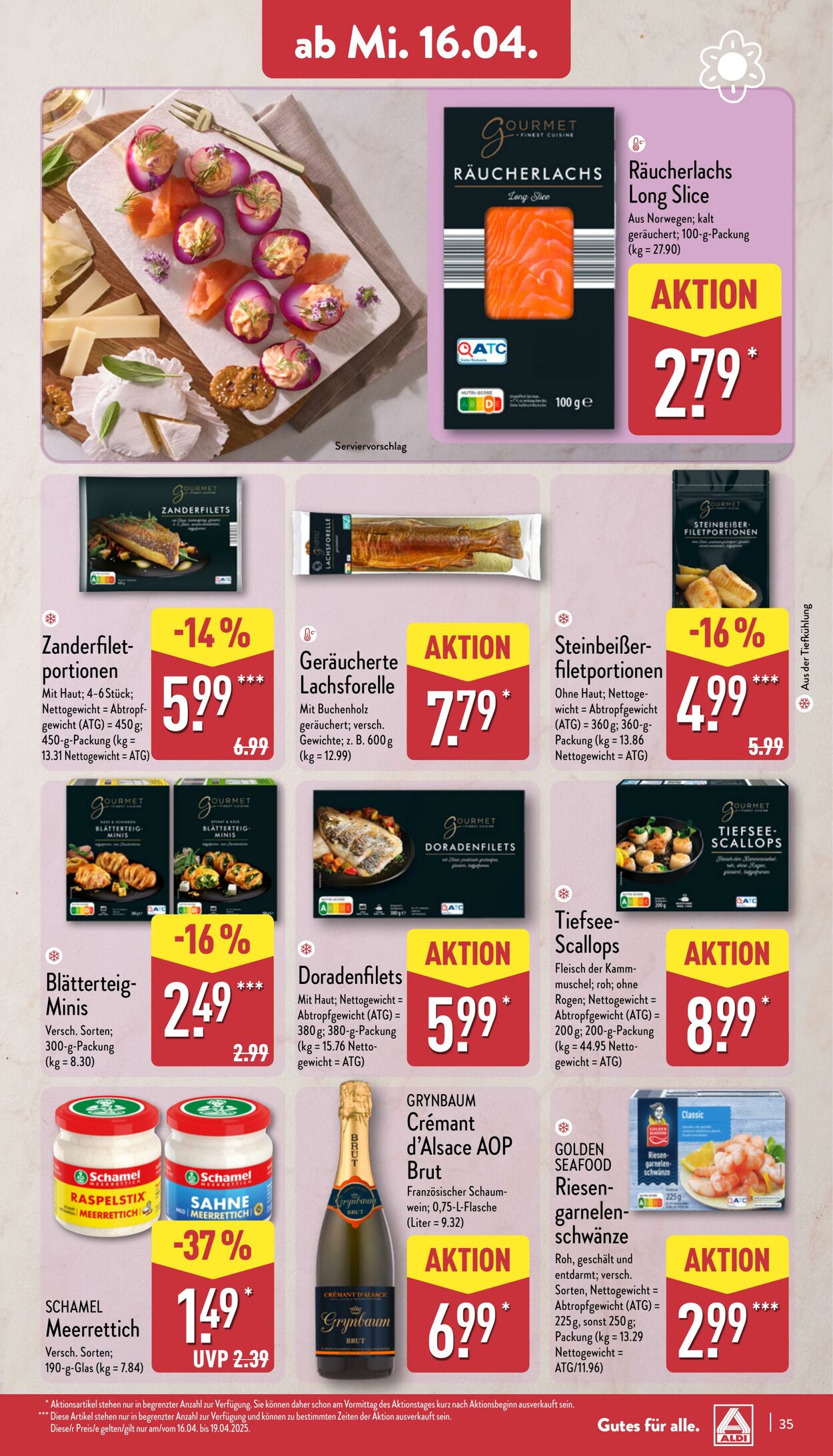 Prospekt Aldi-Nord 07.04.2025 - 12.04.2025
