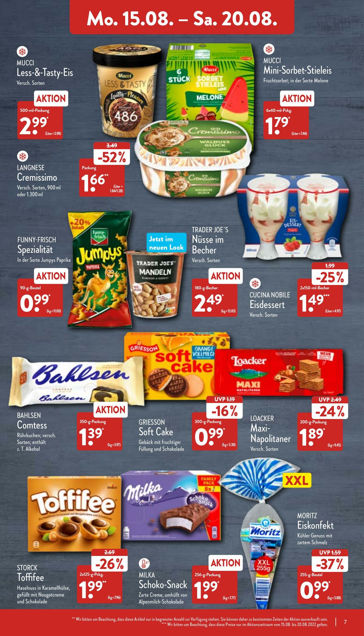 Prospekt Aldi-Nord 15.08.2022 - 20.08.2022