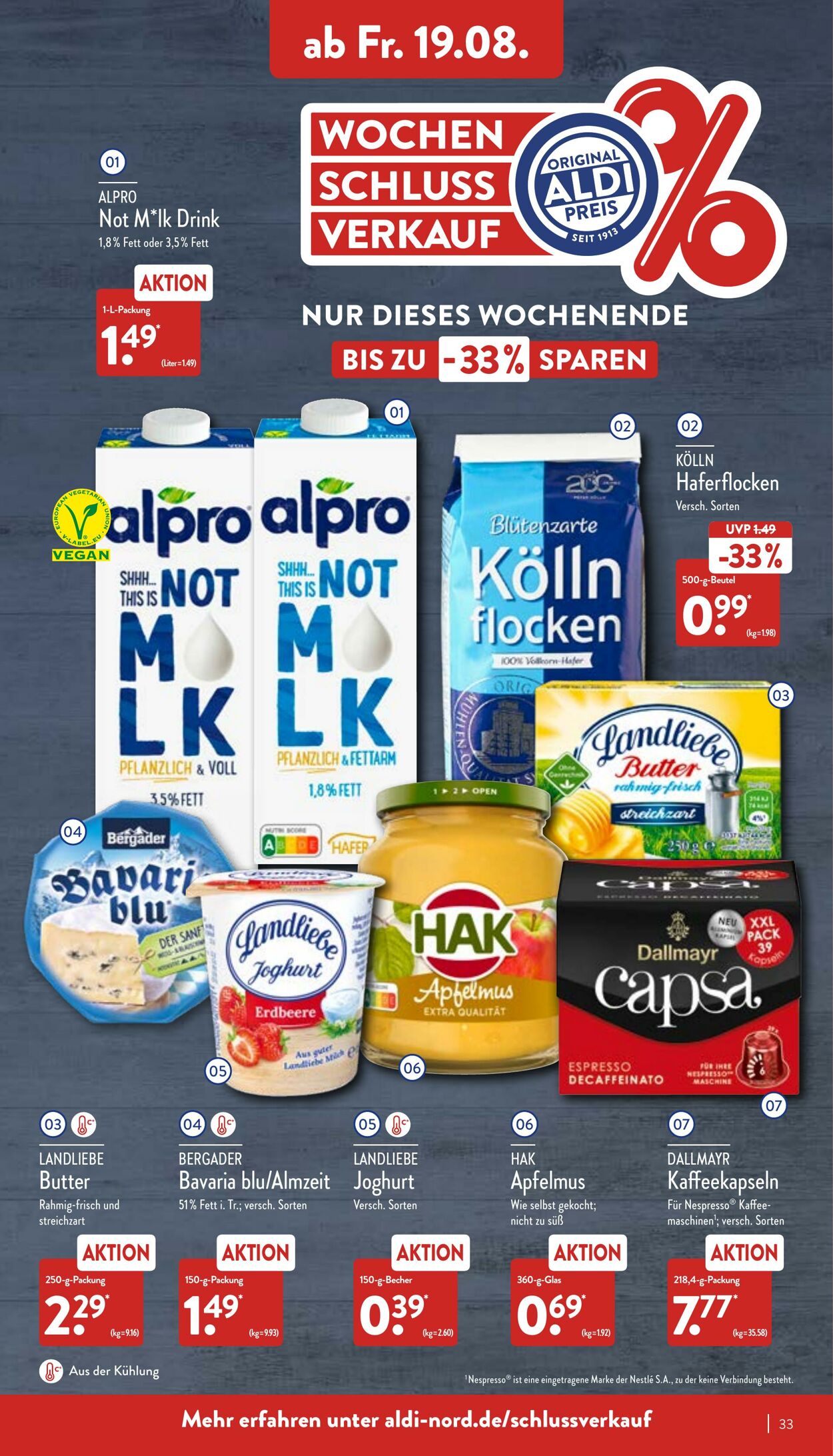 Prospekt Aldi-Nord 15.08.2022 - 20.08.2022