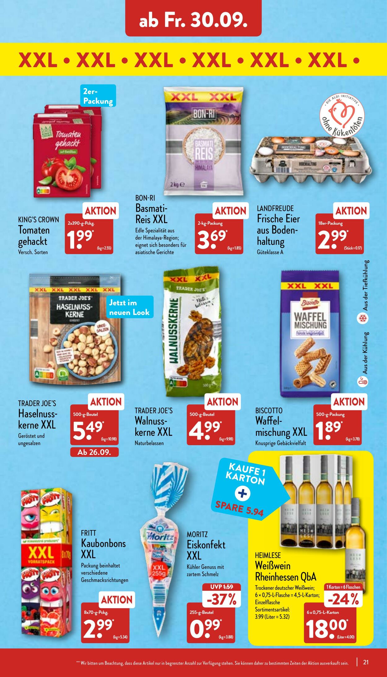 Prospekt Aldi-Nord 26.09.2022 - 01.10.2022