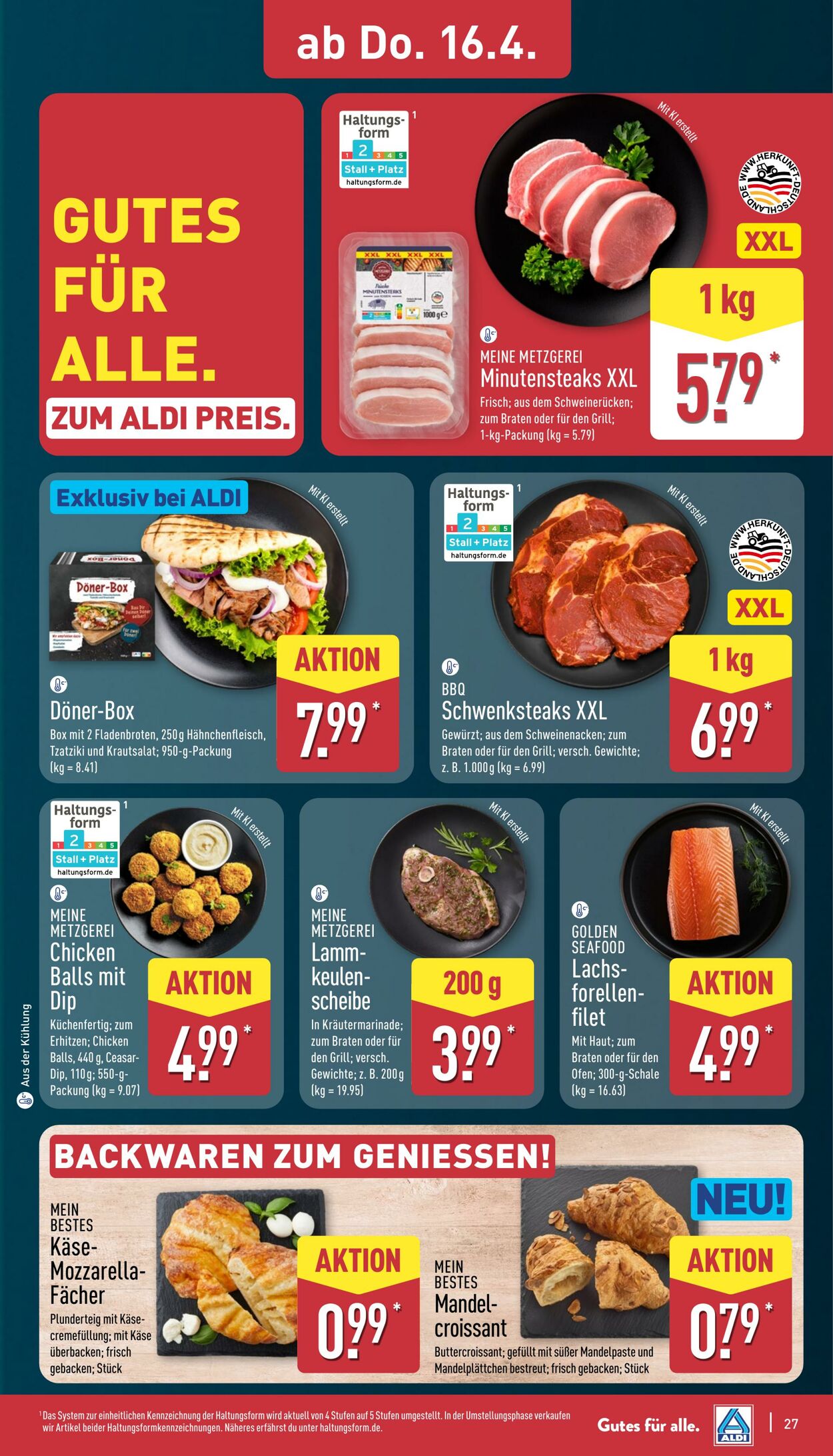 Prospekt Aldi-Nord 13.04.2026 - 18.04.2026
