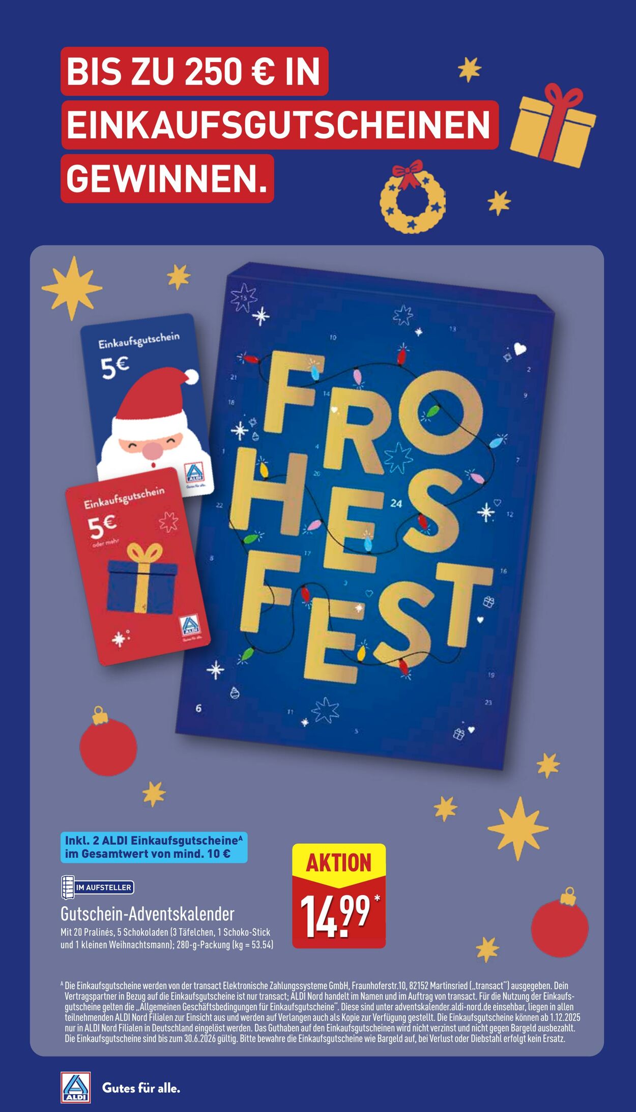 Prospekt Aldi-Nord 03.11.2025 - 08.11.2025