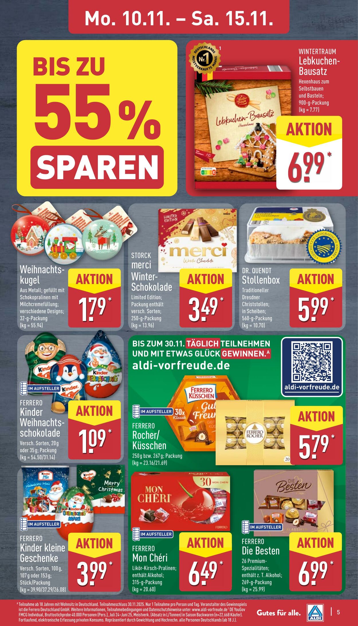 Prospekt Aldi-Nord 03.11.2025 - 08.11.2025