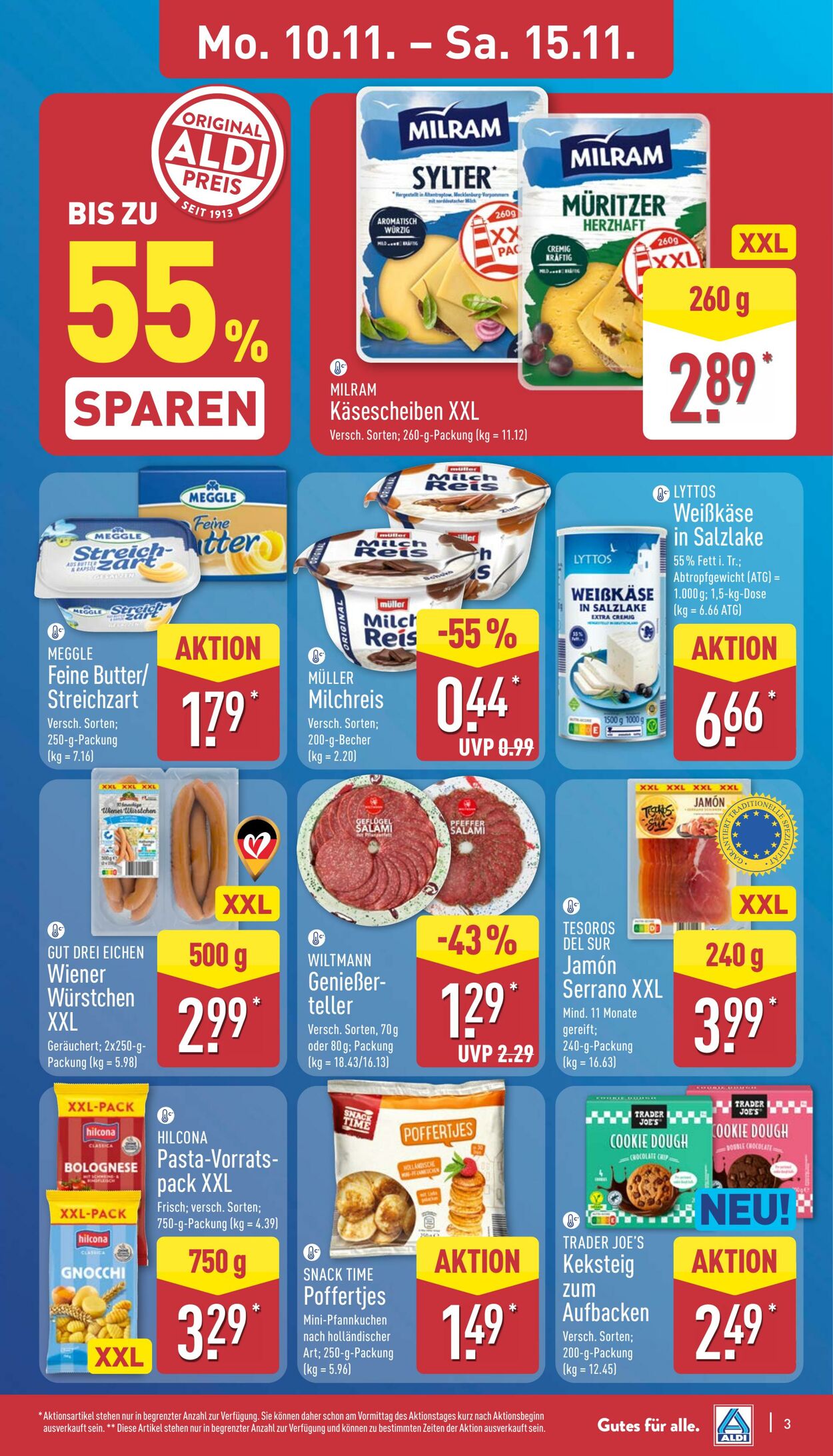 Prospekt Aldi-Nord 03.11.2025 - 08.11.2025