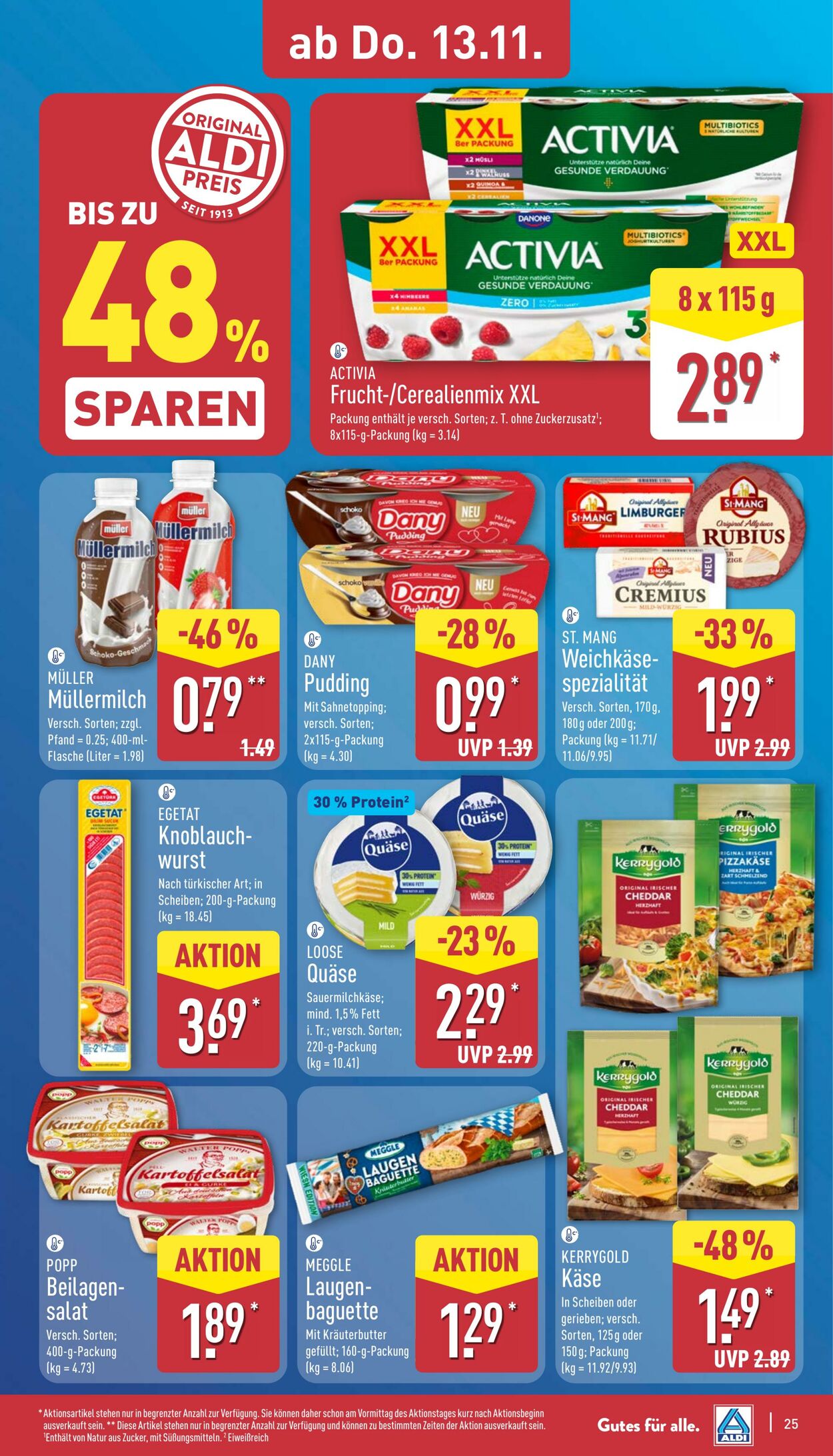 Prospekt Aldi-Nord 03.11.2025 - 08.11.2025