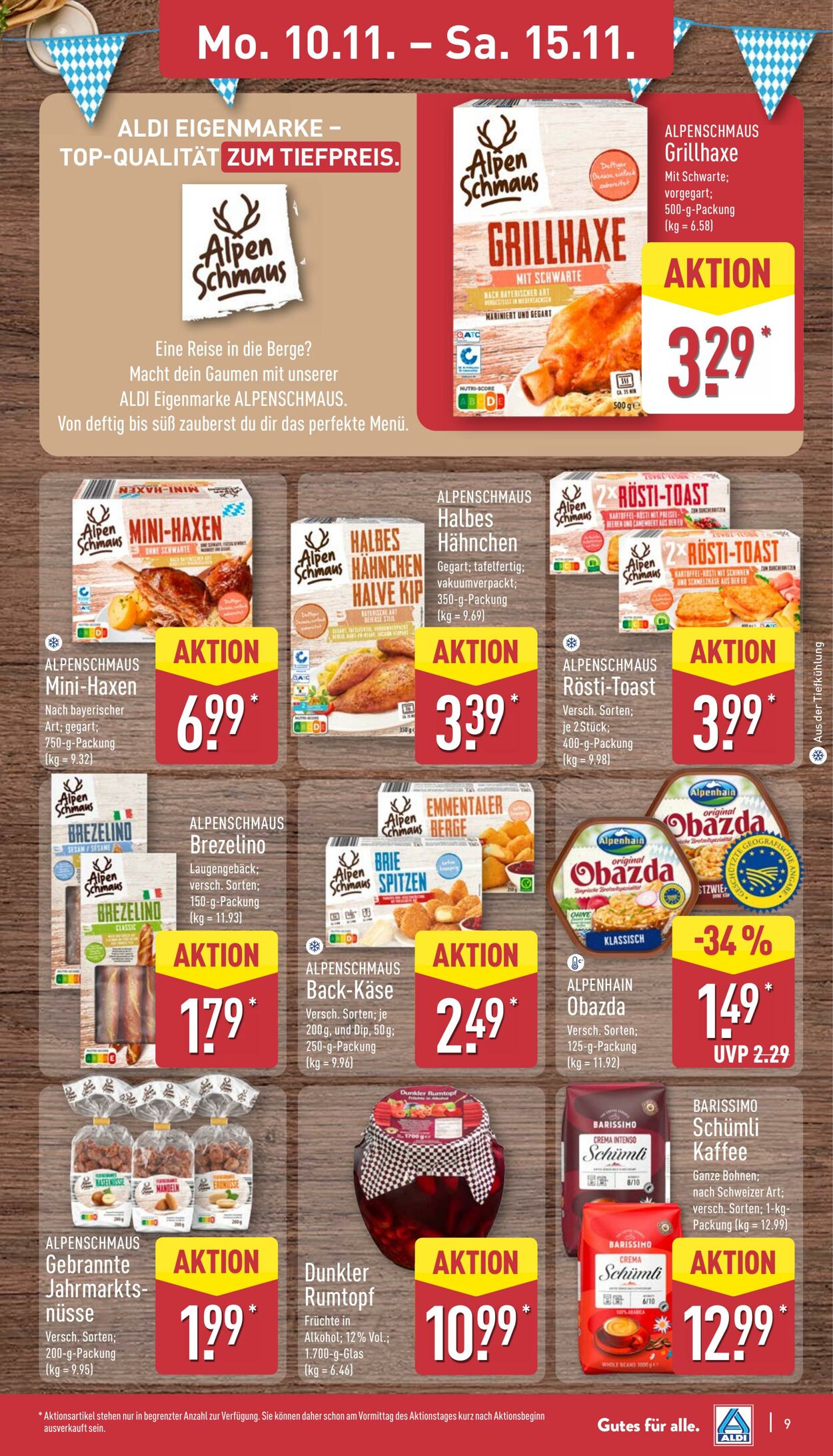 Prospekt Aldi-Nord 03.11.2025 - 08.11.2025