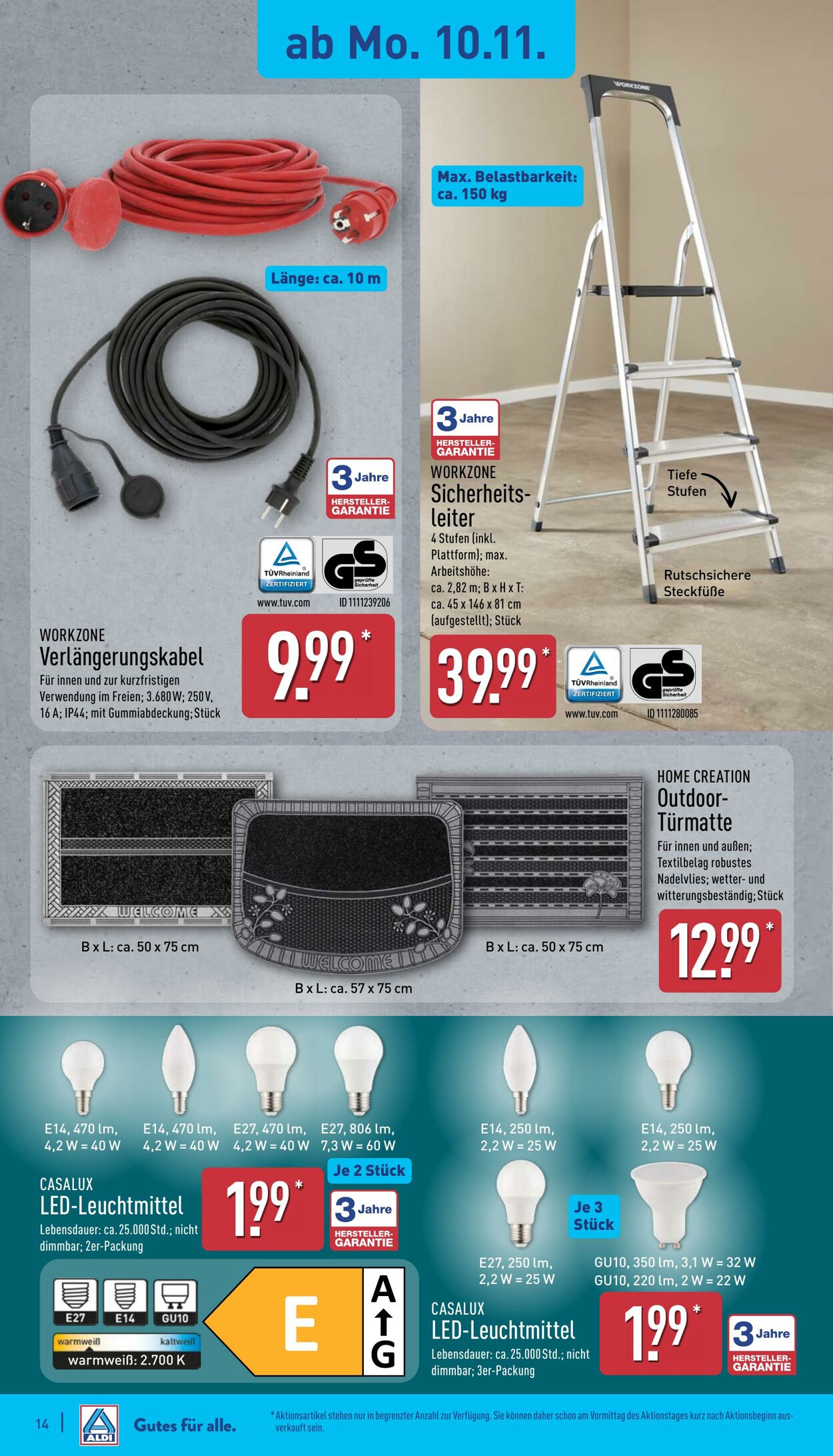 Prospekt Aldi-Nord 03.11.2025 - 08.11.2025