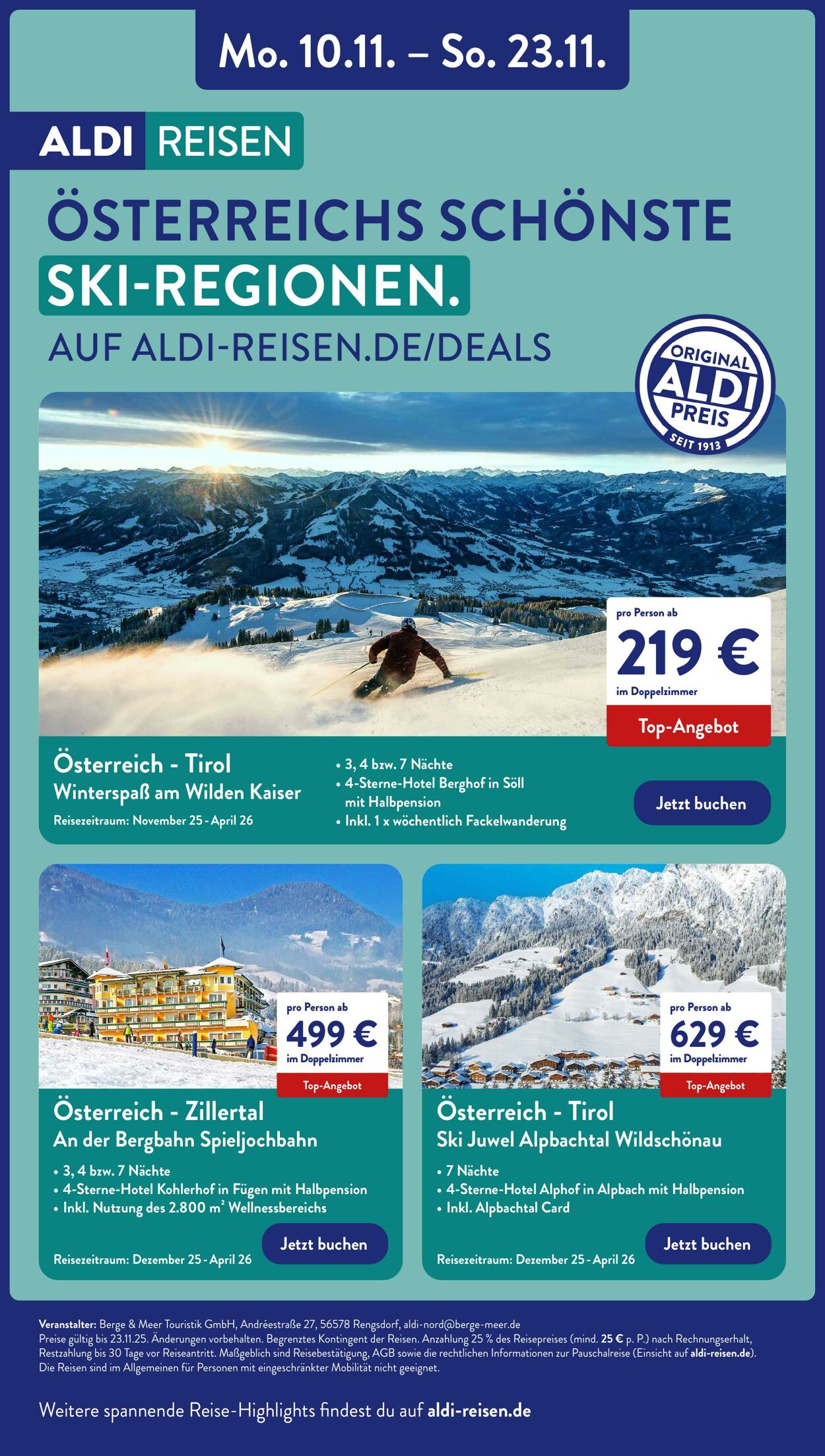 Prospekt Aldi-Nord 03.11.2025 - 08.11.2025