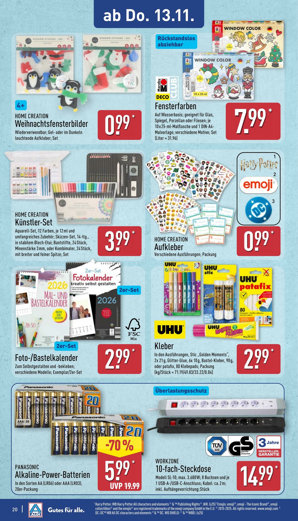 Prospekt Aldi-Nord 03.11.2025 - 08.11.2025