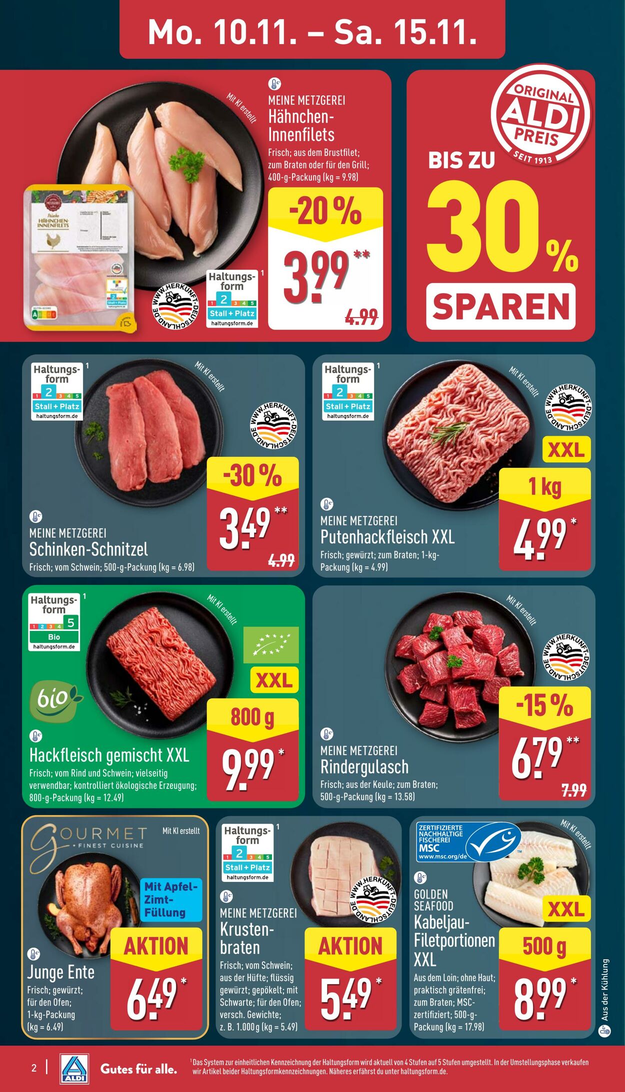 Prospekt Aldi-Nord 03.11.2025 - 08.11.2025