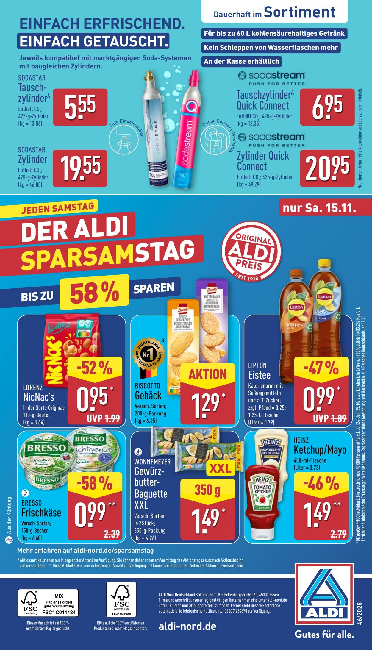 Prospekt Aldi-Nord 03.11.2025 - 08.11.2025