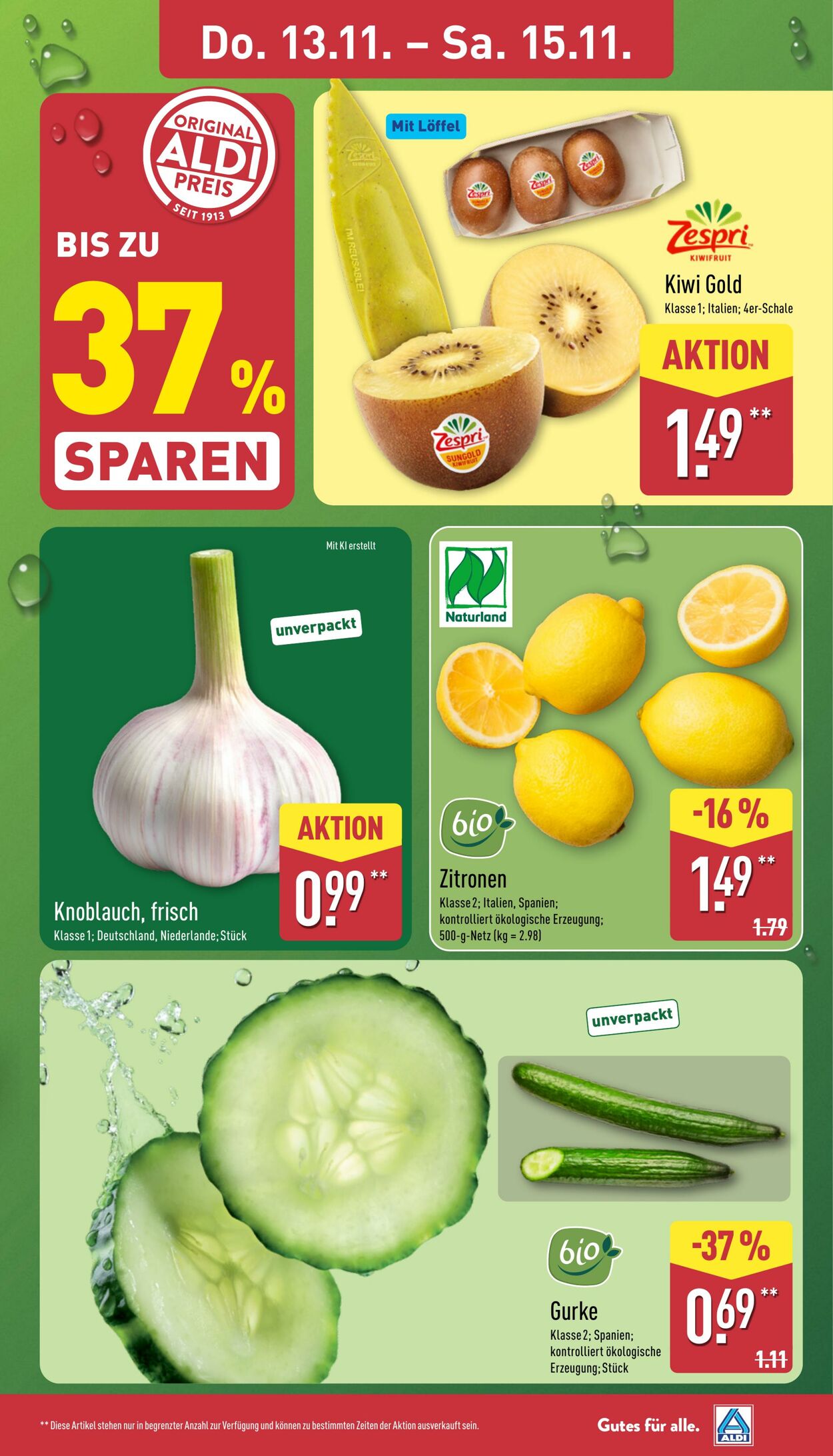 Prospekt Aldi-Nord 03.11.2025 - 08.11.2025