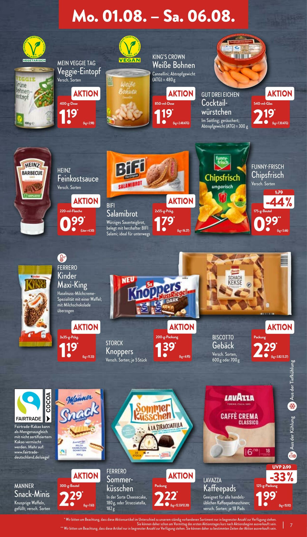 Prospekt Aldi-Nord 01.08.2022 - 06.08.2022