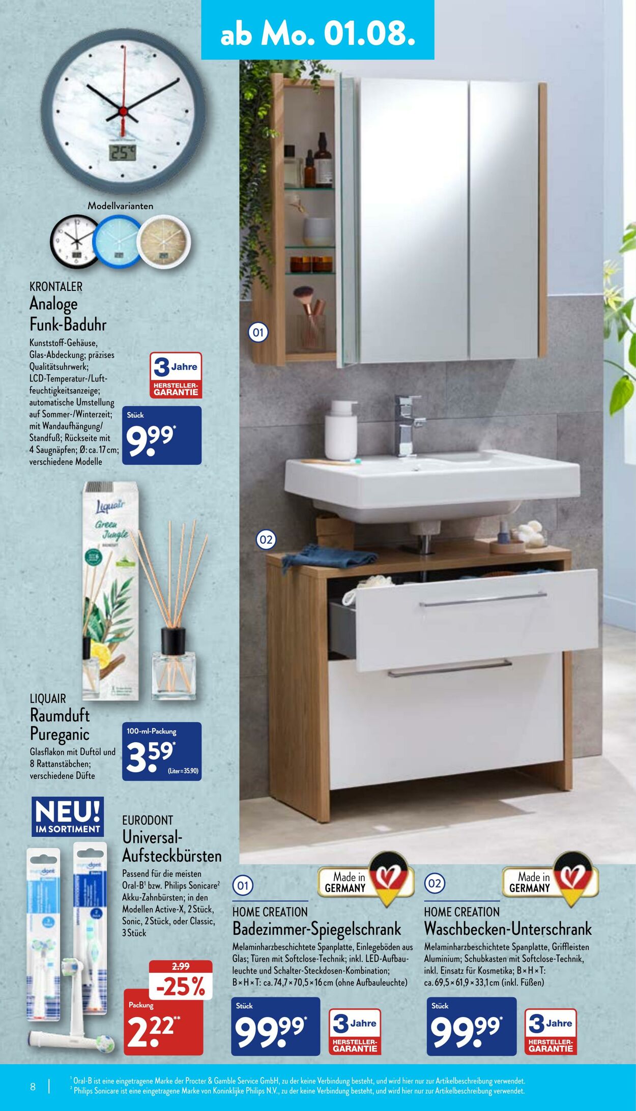 Prospekt Aldi-Nord 01.08.2022 - 06.08.2022