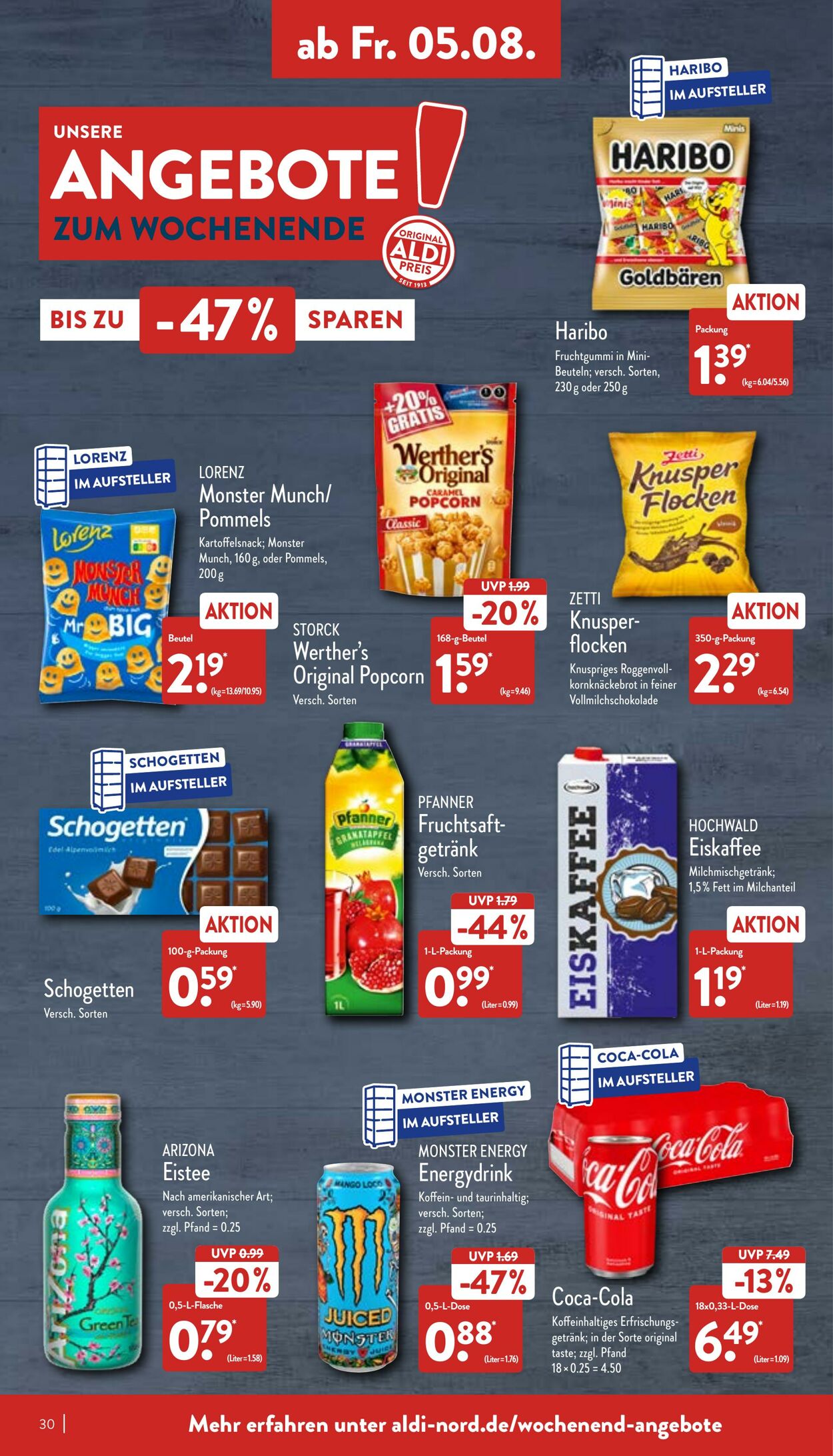 Prospekt Aldi-Nord 01.08.2022 - 06.08.2022